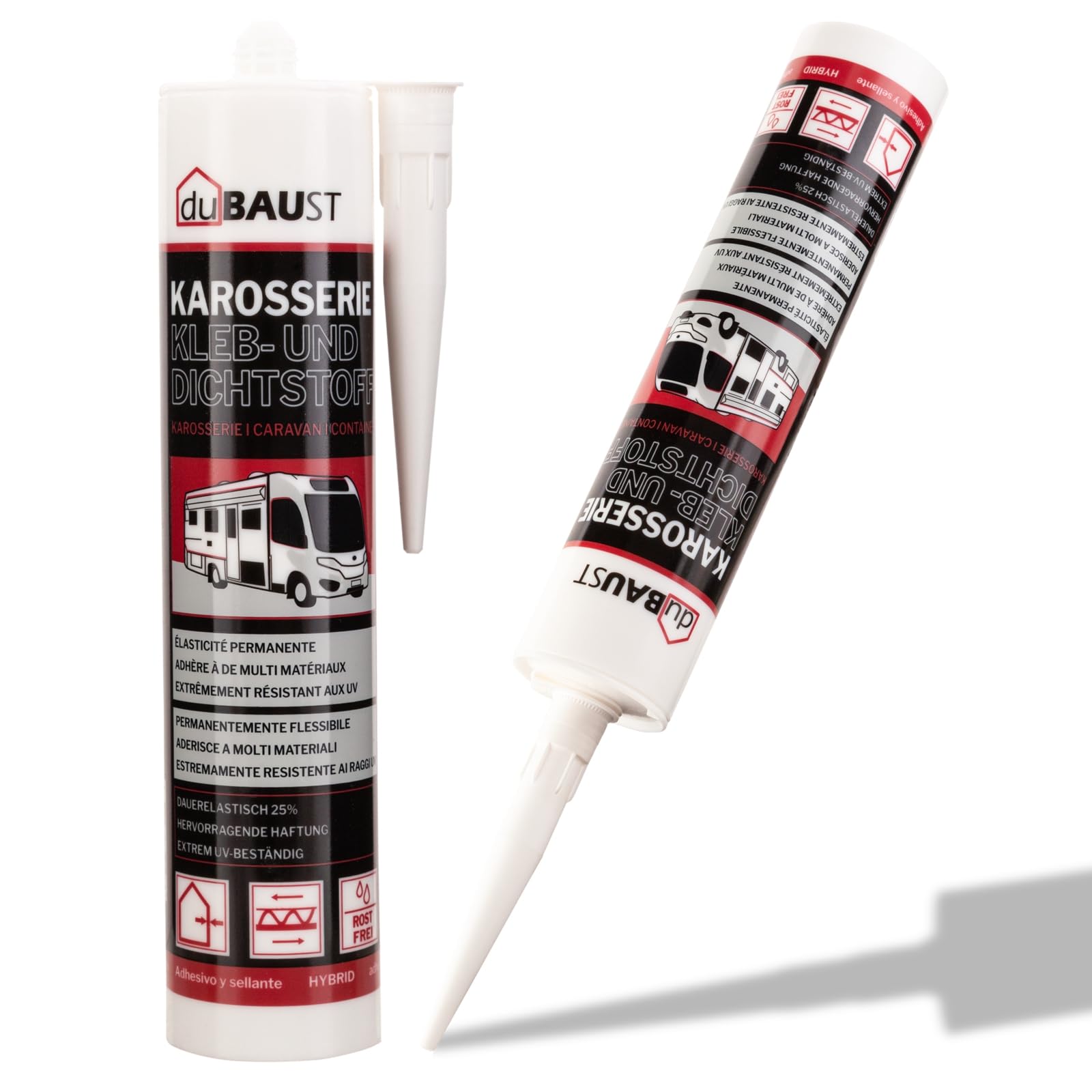 🚗🔧Dubau st Karosseriekleber Montageklebstoff Dichtstoff für Auto Wohnmobil🏕️ Angebot bei HelloDeals