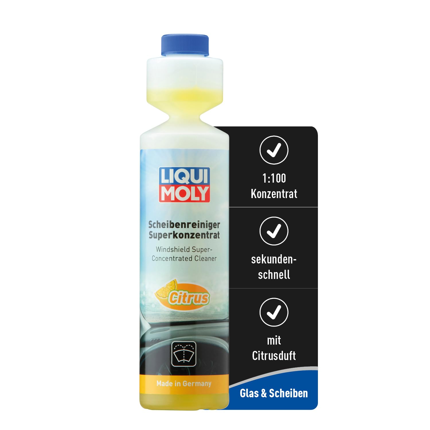 LIQUI MOLY Scheibenwischwasser Scheibenreiniger-Superkonzentrat Citrus 🍋 Angebot bei HelloDeals