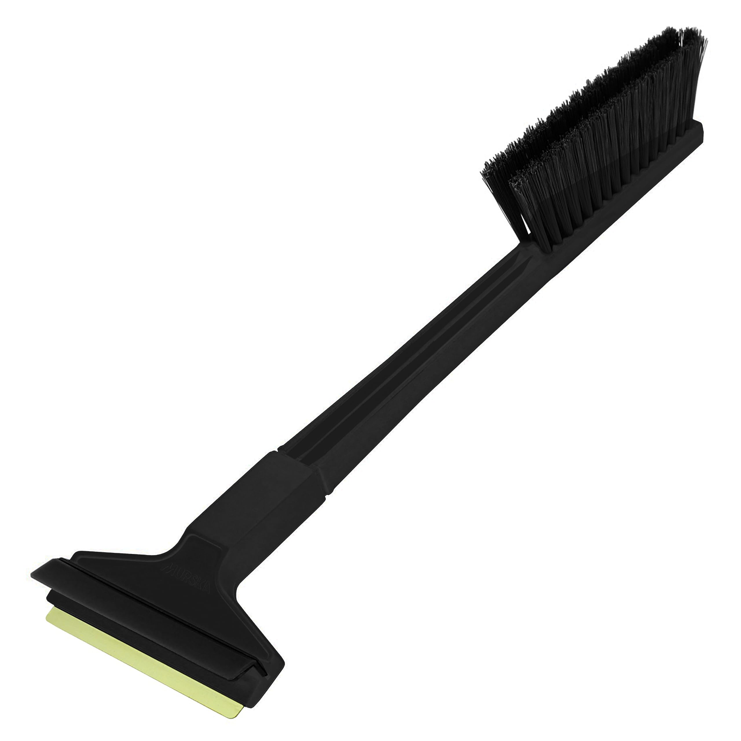 🚗❄️ L & P Car Design Eiskratzer Auto mit Besen Murska Eiskratzer Messing 420mm Messingklinge Schneebesen Auto Schneefeger Winter Schnee Besen Feger Orig. Finnland (L&P A056 Schwarz - Limited Edition) 🌨️ Angebot bei HelloDeals