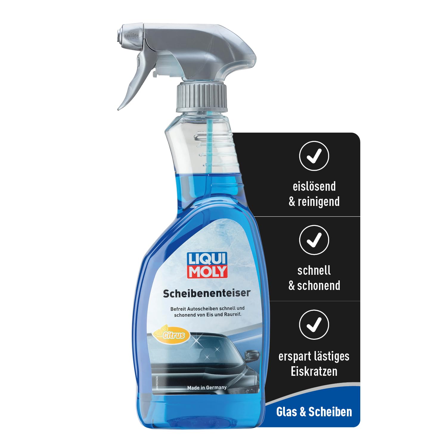 🚗🧊 LIQUI MOLY Scheibenenteiser - Entfernt schnell & schonend Eis im Winter 🧊🚗 Angebot bei HelloDeals