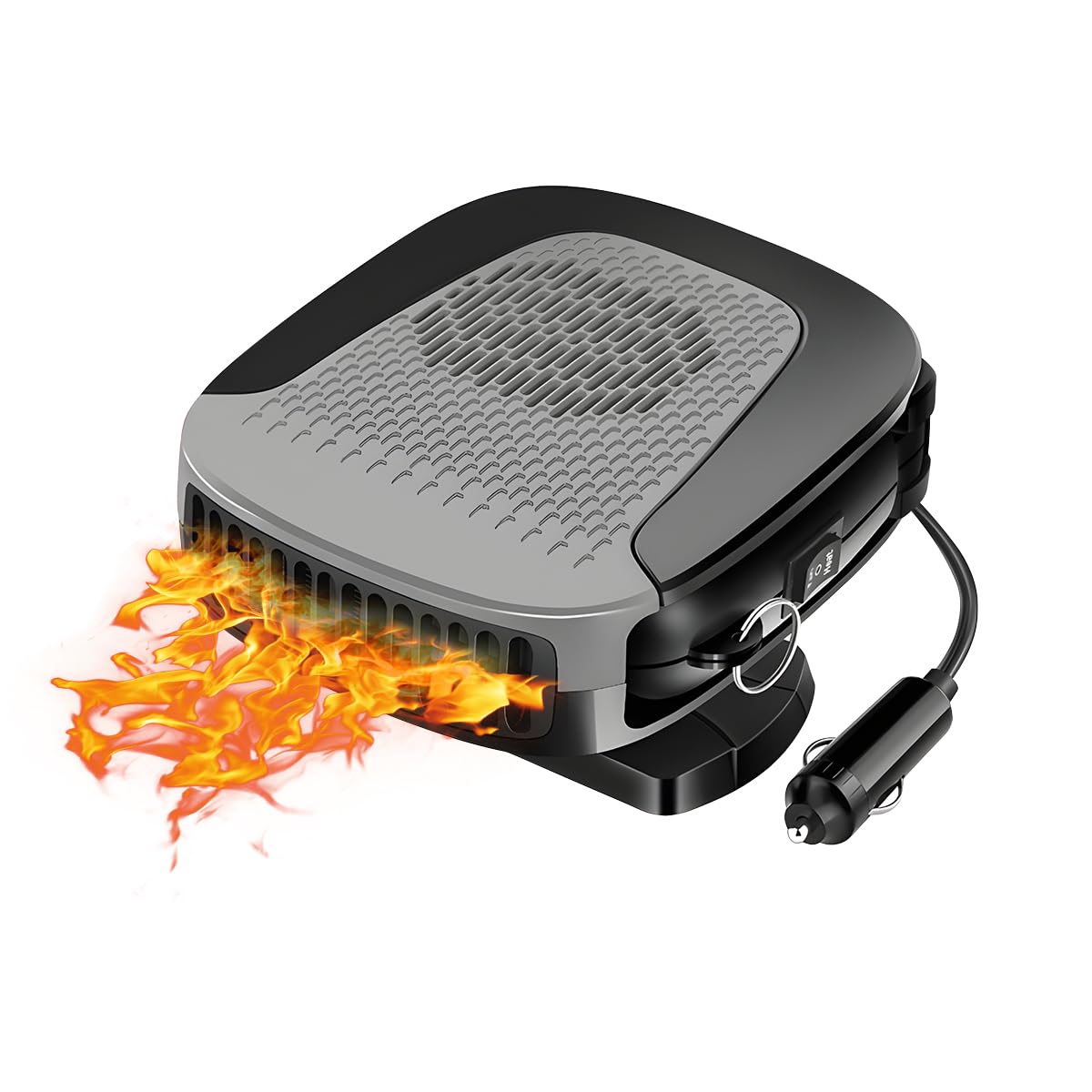🚗🔥 CGEAMDY Autoheizung: Tragbare Anti-Beschlag-Autoheizung für Windschutzscheibe Angebot bei HelloDeals
