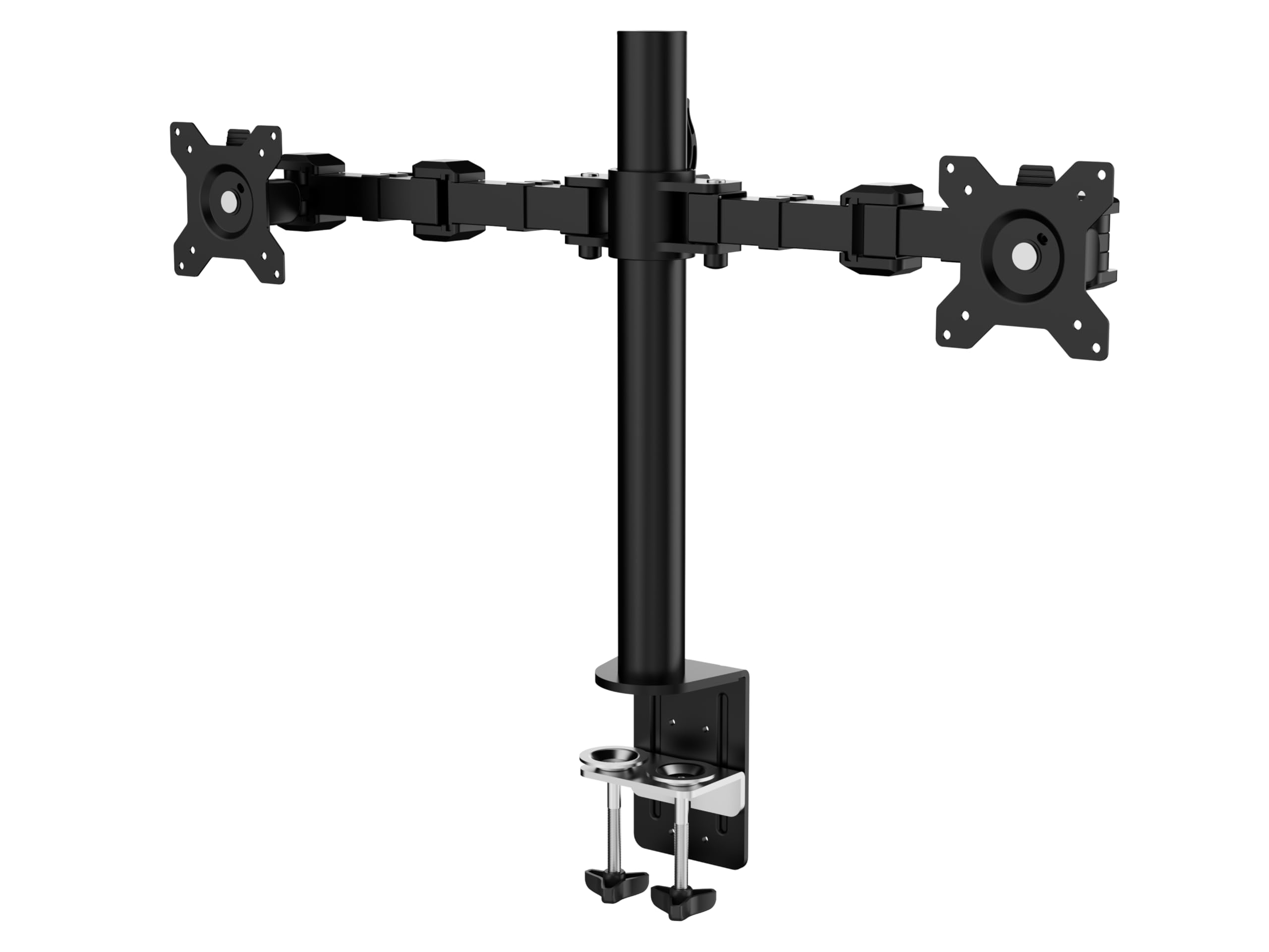 🌟 Amazon Basics Monitor-Halterung/Tragarm für 2 Monitore 🌟 Angebot bei HelloDeals