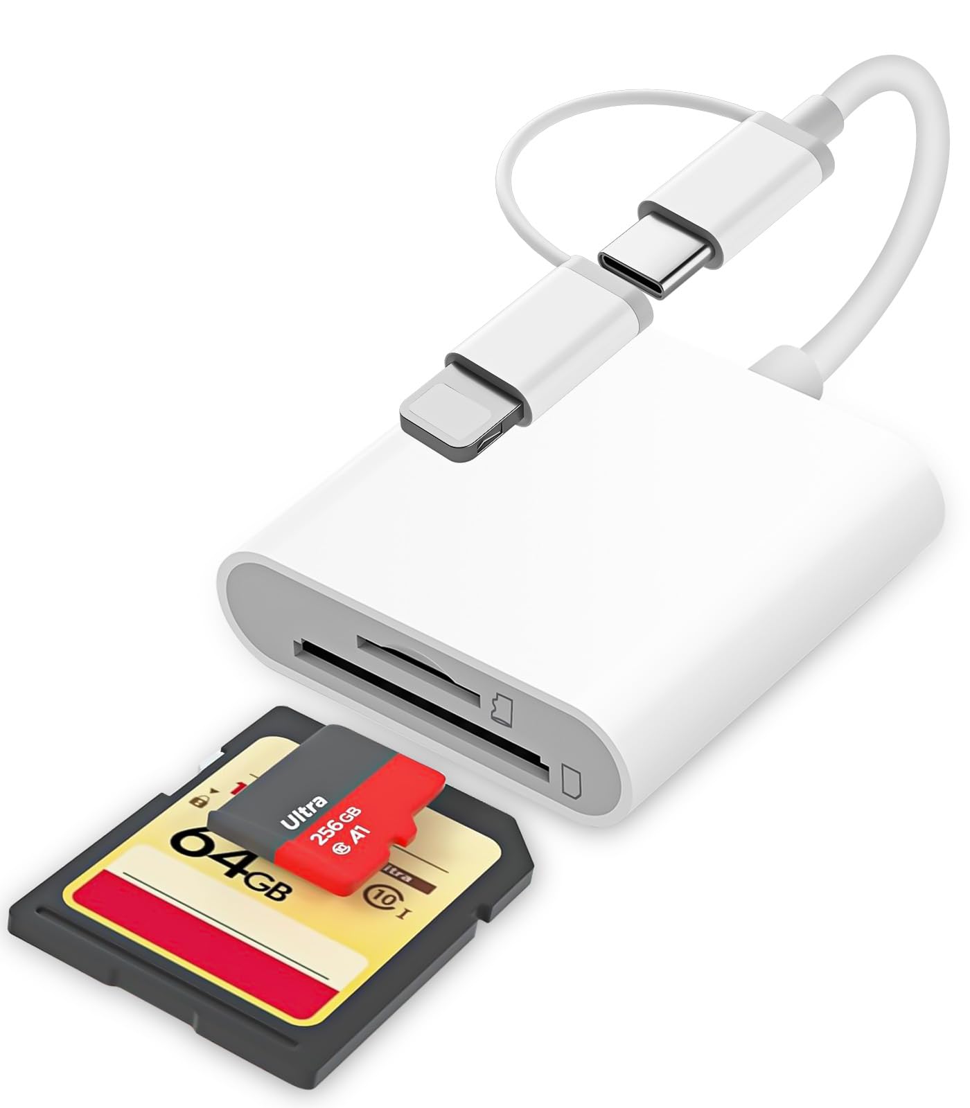 📱【Apple MFI Zertifiziert】SD Kartenleser Lightning | SD Adapter iPhone Angebot bei HelloDeals