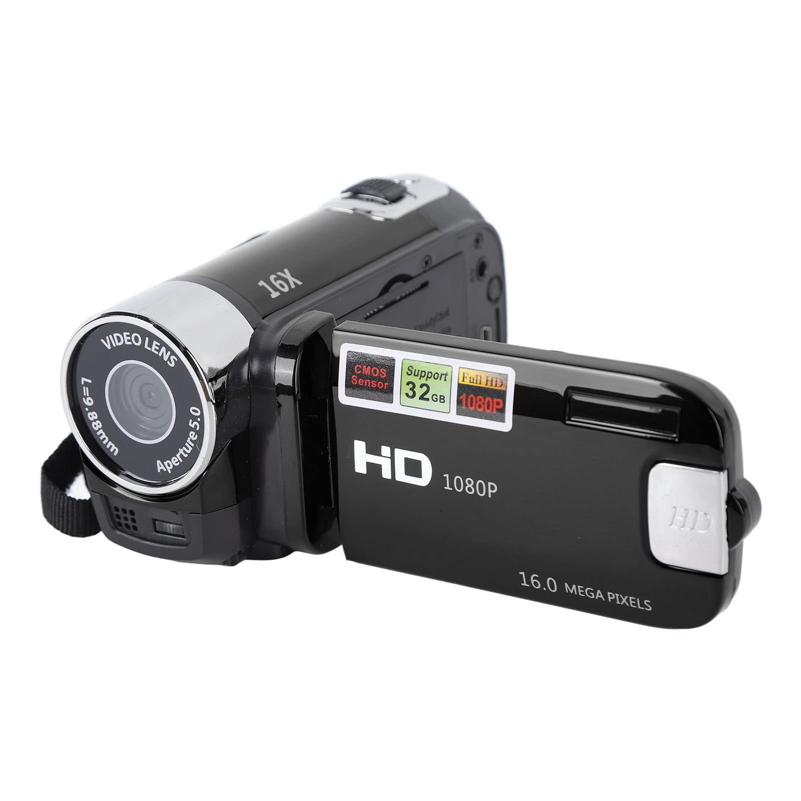 HD-Videokamera-Camcorder, Tragbare 1080P 16 MP DV-Kamera 📷🎥 Angebot bei HelloDeals