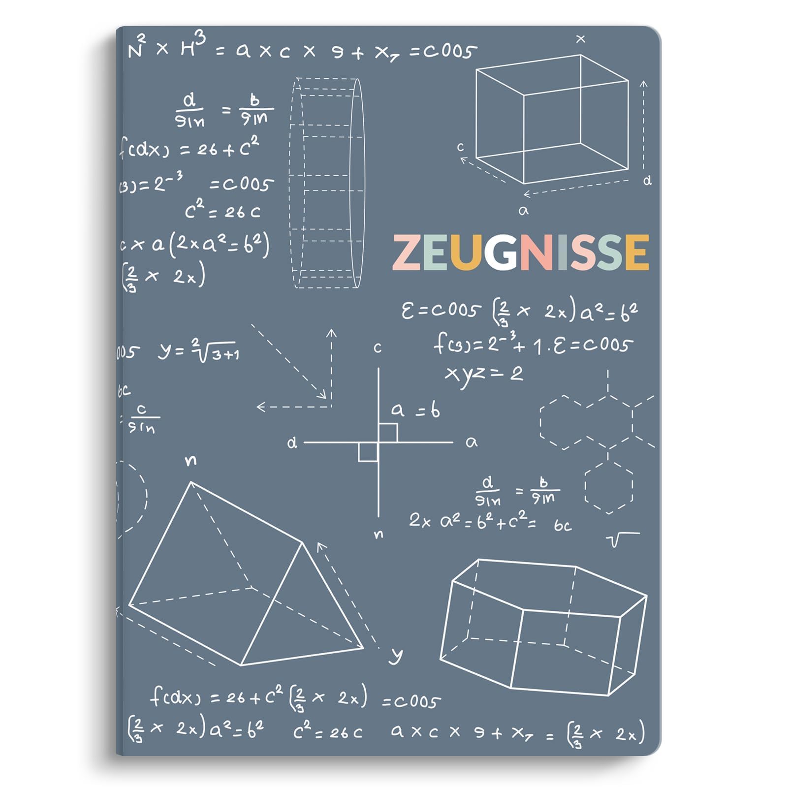 🎓 SKYDUE Zeugnismappe A4 - Hochwertige Kunststoffmappe mit 30 Hüllen (Blau) 📘 Angebot bei HelloDeals