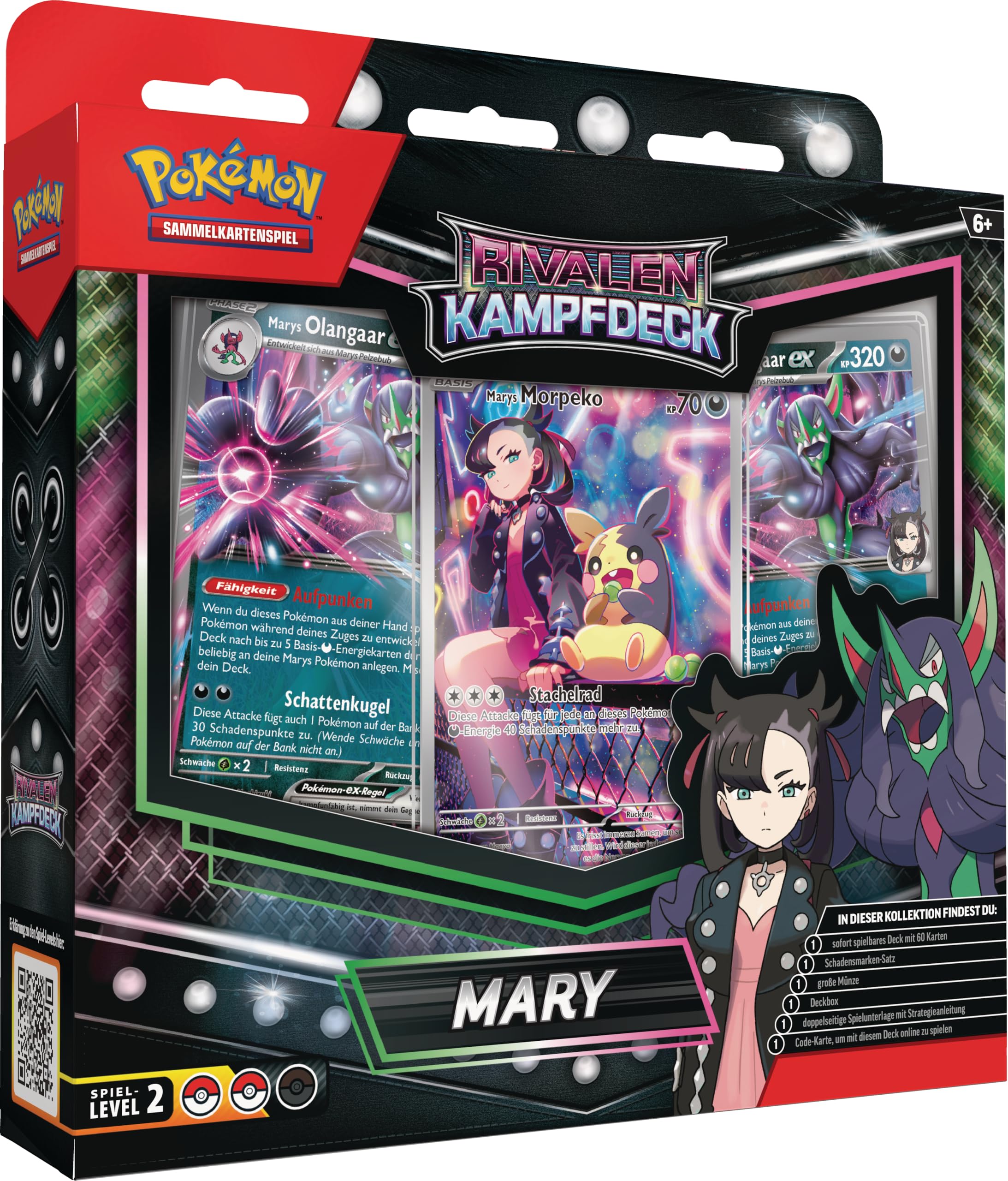 Pokémon-Sammelkartenspiel: Rivalen-Kampfdeck – Mary ⚔️🃏 Angebot bei HelloDeals
