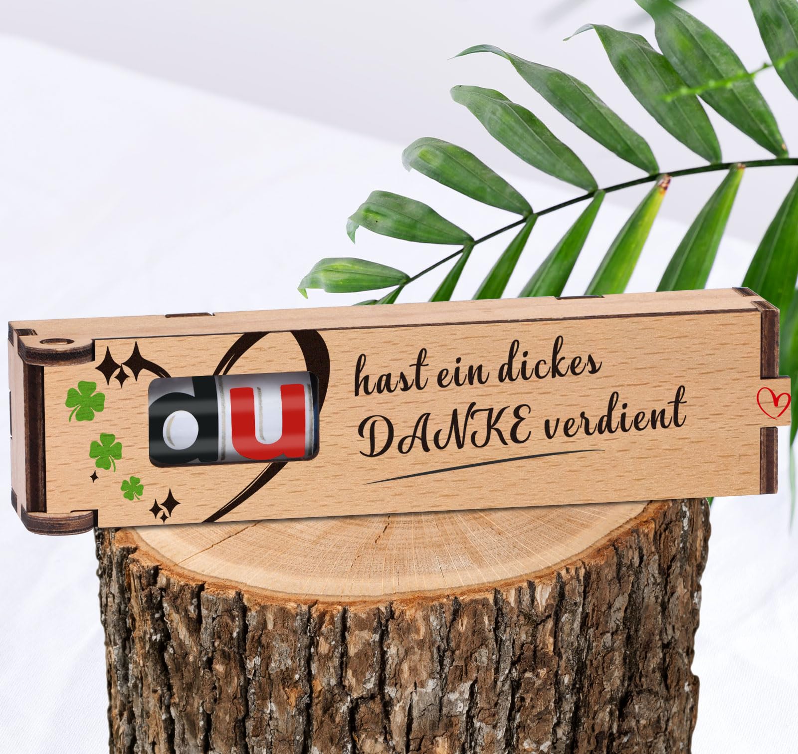 TUZELIYA Danke Geschenk - Du hast ein dickes Danke verdient - Duplo Geschenkbox Angebot bei HelloDeals