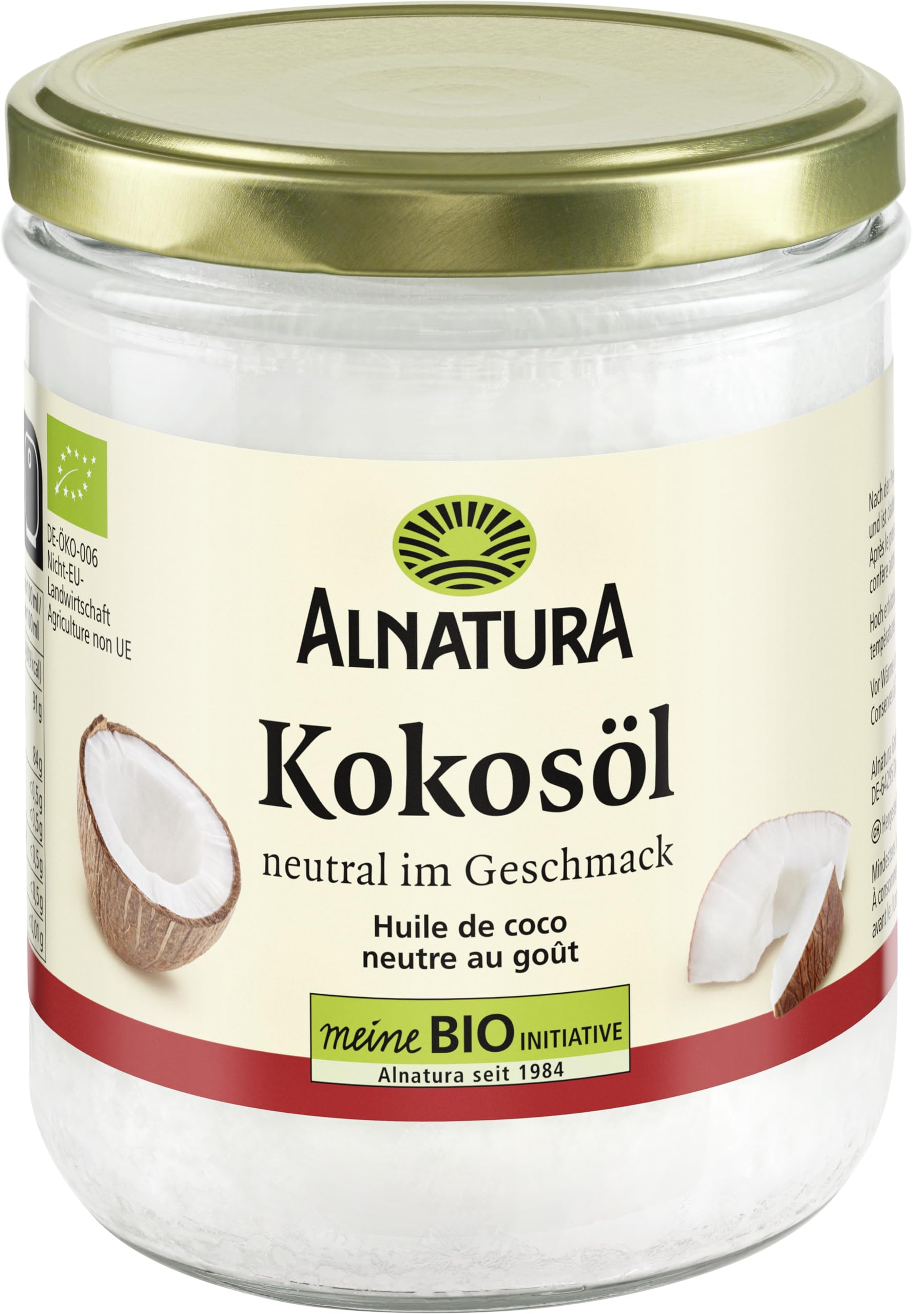 🌴 Top-Angebot: Alnatura Bio Kokosöl Neutral, 400 ml 🥥 Angebot bei HelloDeals