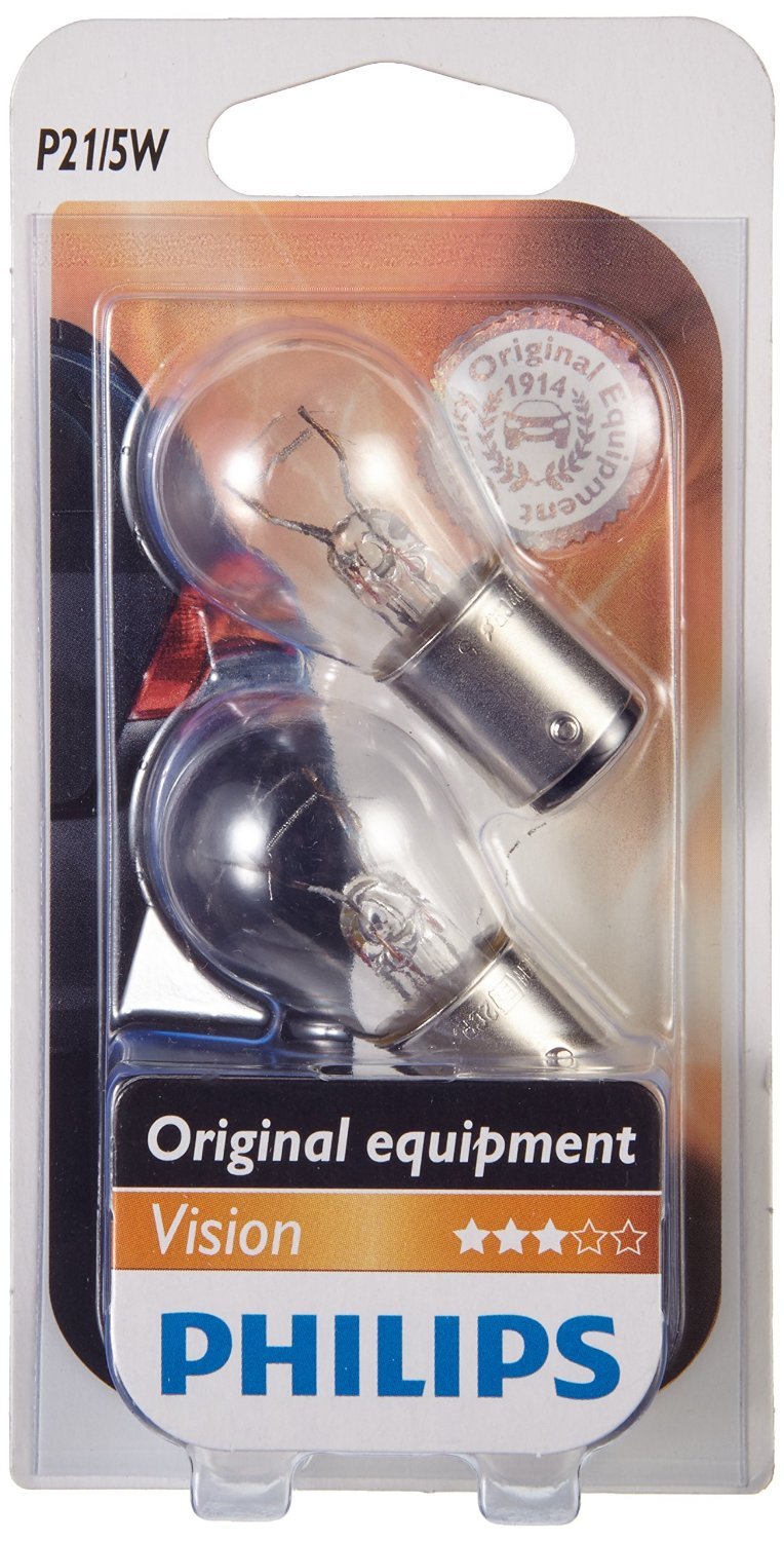 🔥 Philips 12499B2 Kugellampe Vision P21/5W Signallampe, 2er Blister 🚗💡 Angebot bei HelloDeals