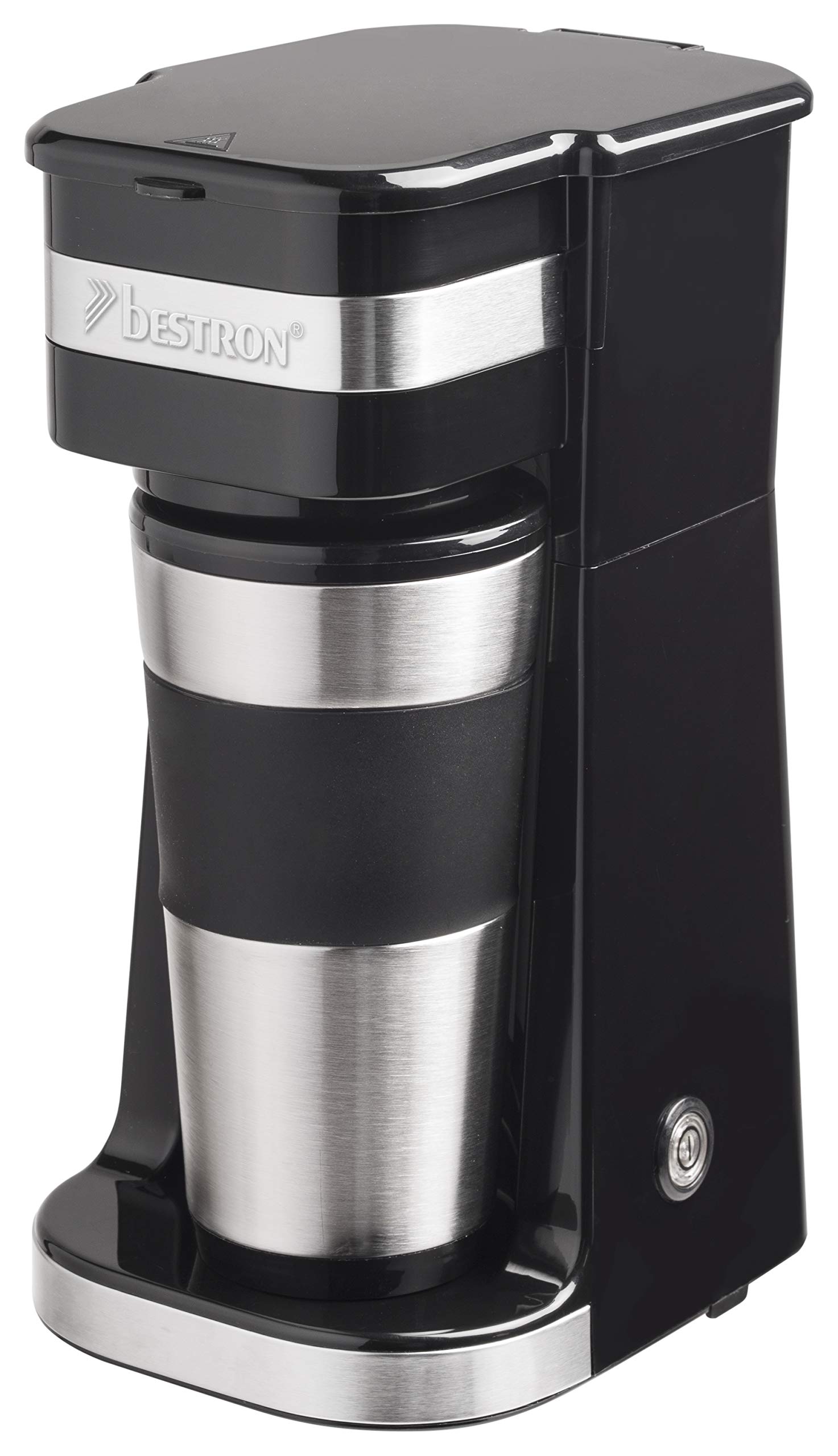 Bestron Kaffeemaschine mit Isolierbecher 🌟 Camping Kaffeemaschine für unterwegs 🏕️ Angebot bei HelloDeals