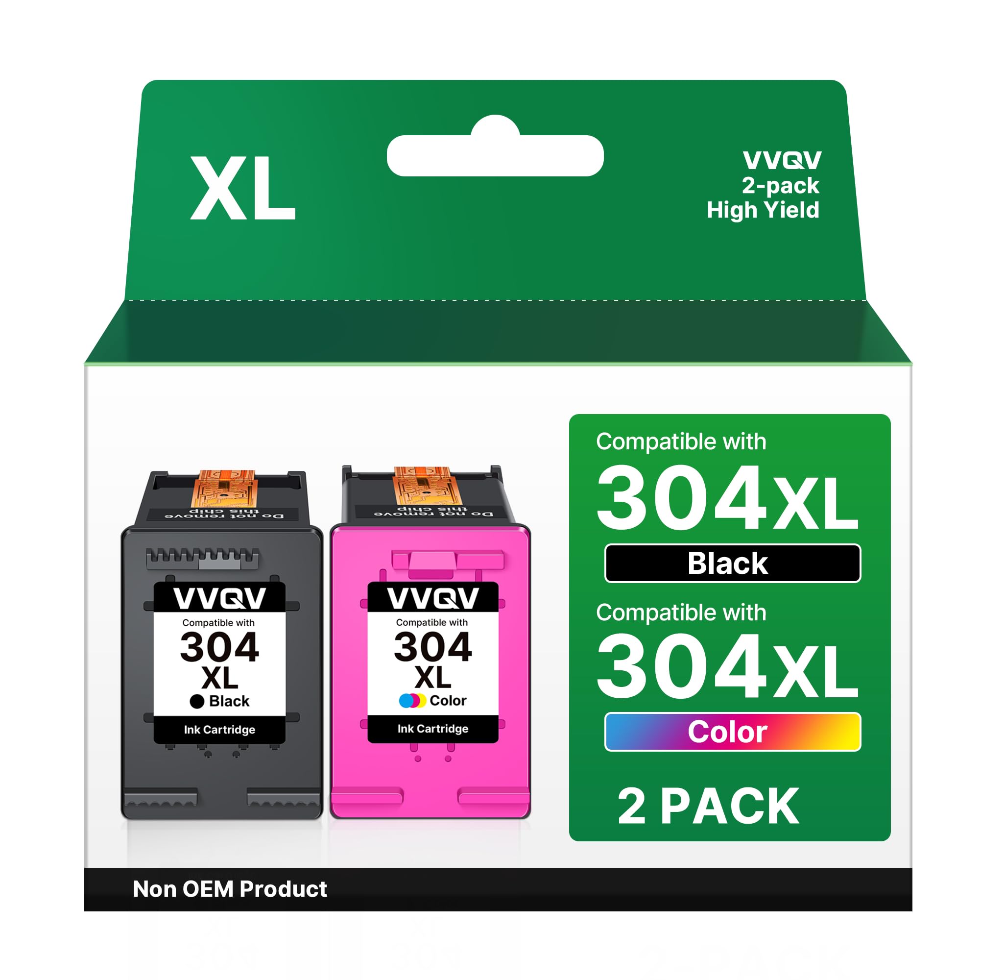 VVQV 304 XL Druckerpatronen Multipack 304XL Ersatz für HP 304 Druckerpatronen 🖨️ Angebot bei HelloDeals