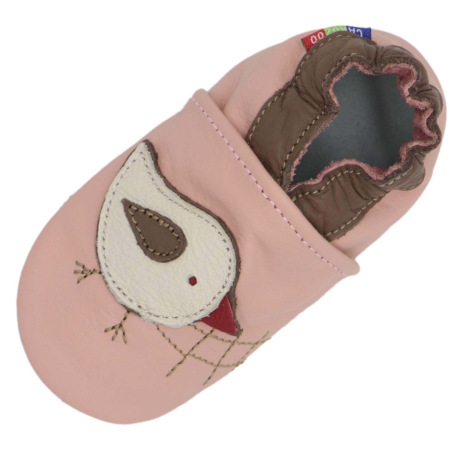 👶👟 Carozoo Weiche Baby Kinder Lederschuhe 🐥 Pink 2-3 Jahre Angebot bei HelloDeals