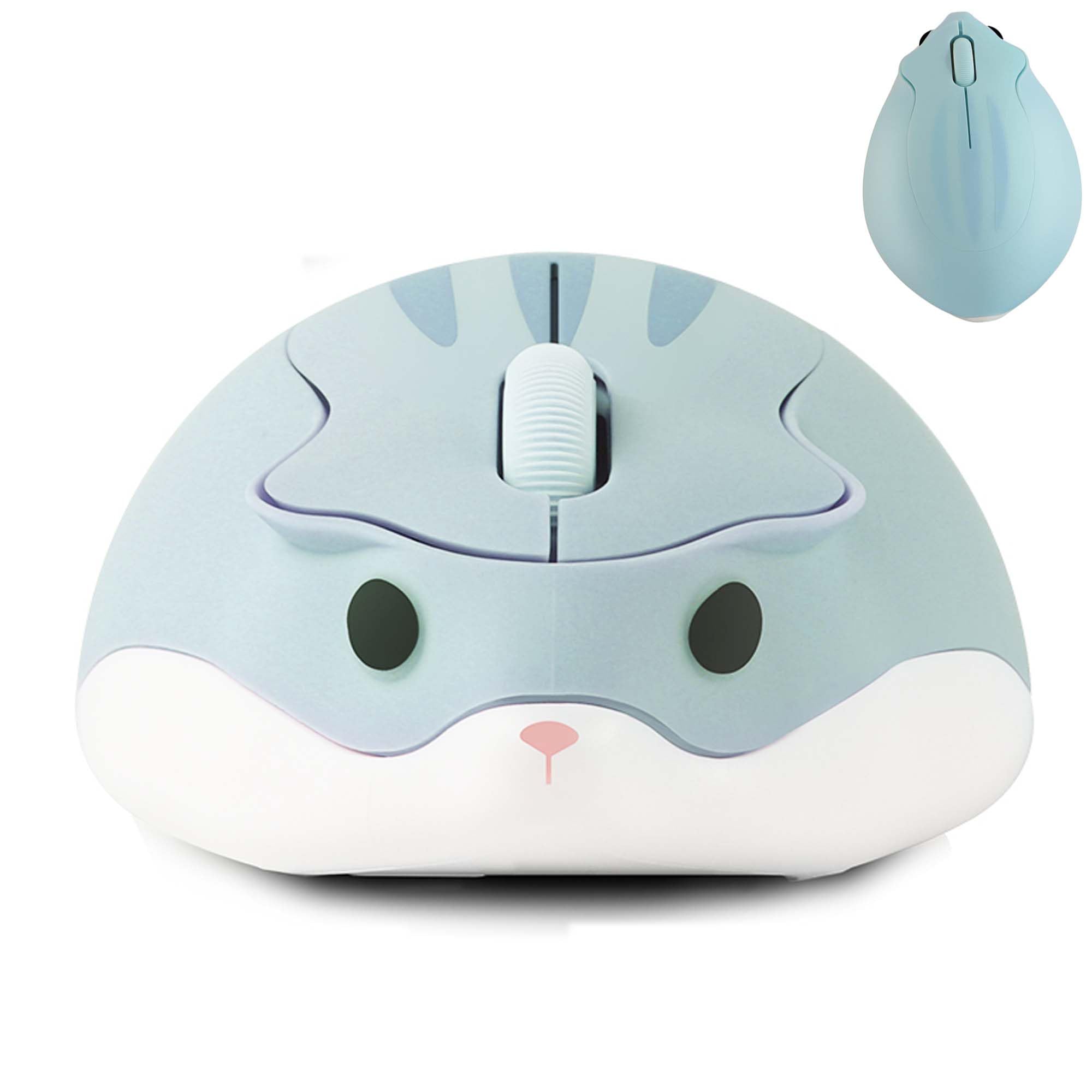 Kabellose Hamster-Maus 🐹 - Niedliche Maus mit 1200 DPI und USB-Empfänger Angebot bei HelloDeals