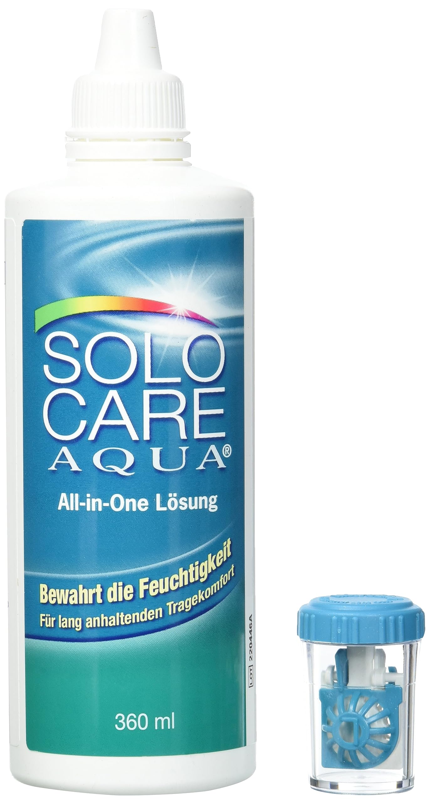 🌊👀 Solocare Aqua Pflegemittel Systempack (4 x 360ml) für weiche Kontaktlinsen | 360 ml (4er Pack) Angebot bei HelloDeals