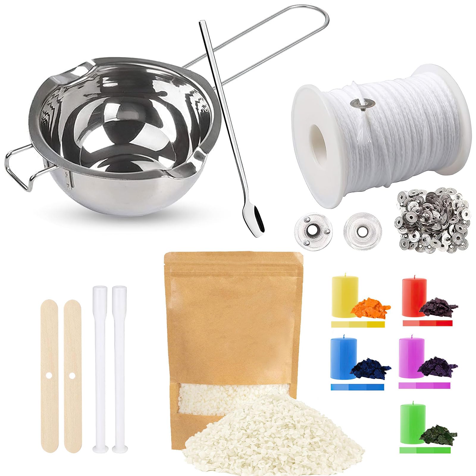 🕯️ ALLAVA Kerzen Selber Machen Set | DIY Kerzenherstellung Kit 🕯️ Angebot bei HelloDeals