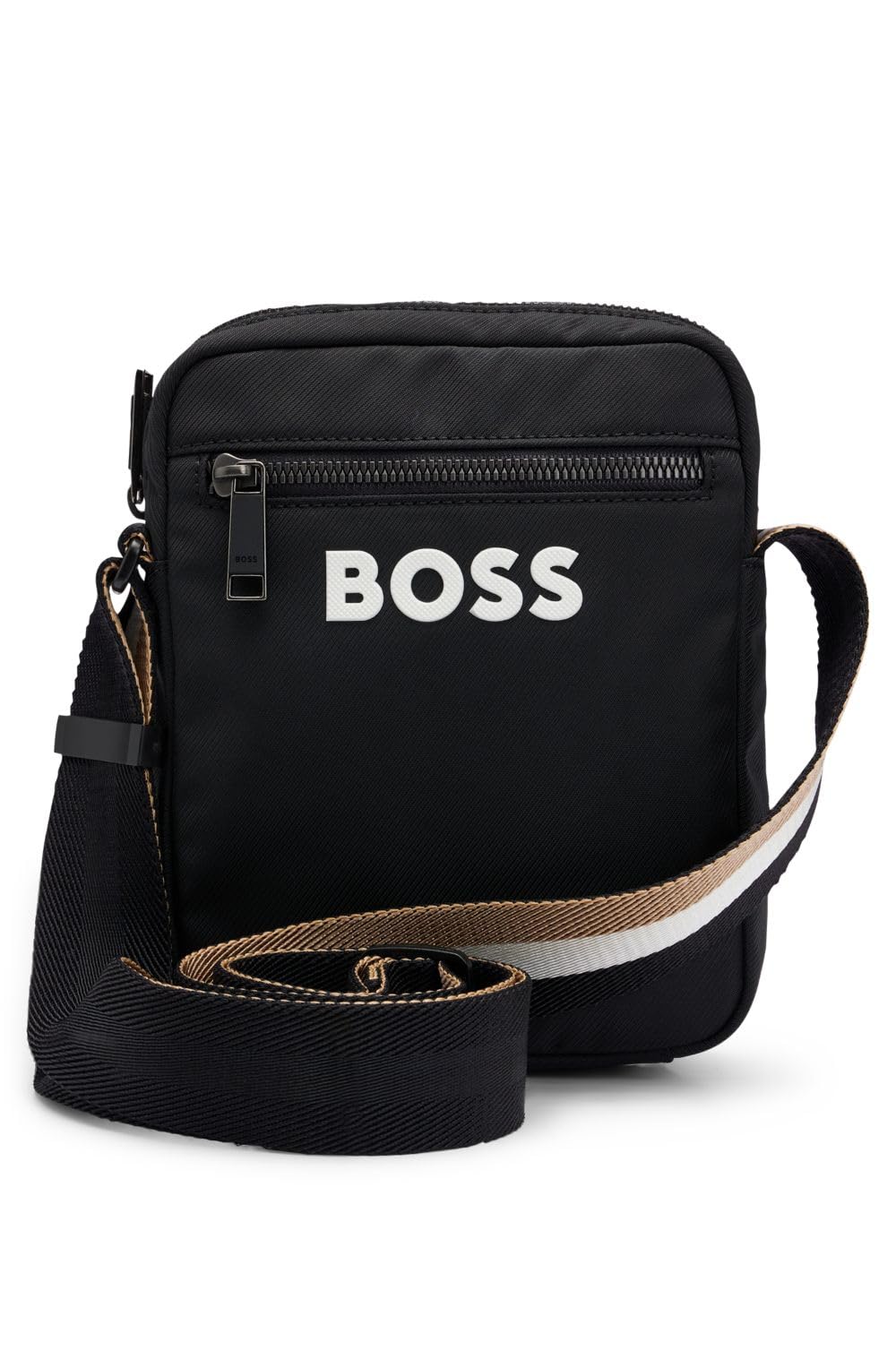 🎉👜 BOSS Herren Umhängetasche Schultertasche Crossbag Catch 3.0 NS zip Black1 - 33% Rabatt! Angebot bei HelloDeals
