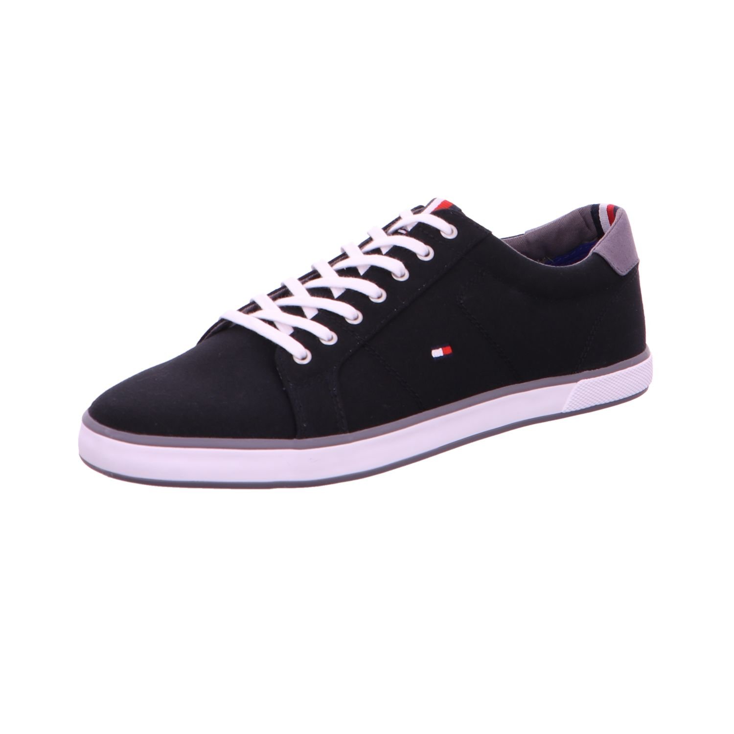 Tommy Hilfiger Herren Vulcanized Sneaker Schuhe 42 EU Schwarz 👟🖤 - Angebot des Tages! Angebot bei HelloDeals