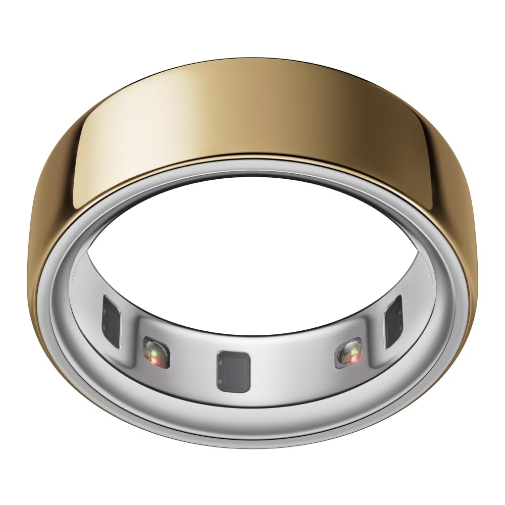 Oura Ring 4 - Gold - Größe 8 - Smart Ring 🌟 Angebot bei HelloDeals