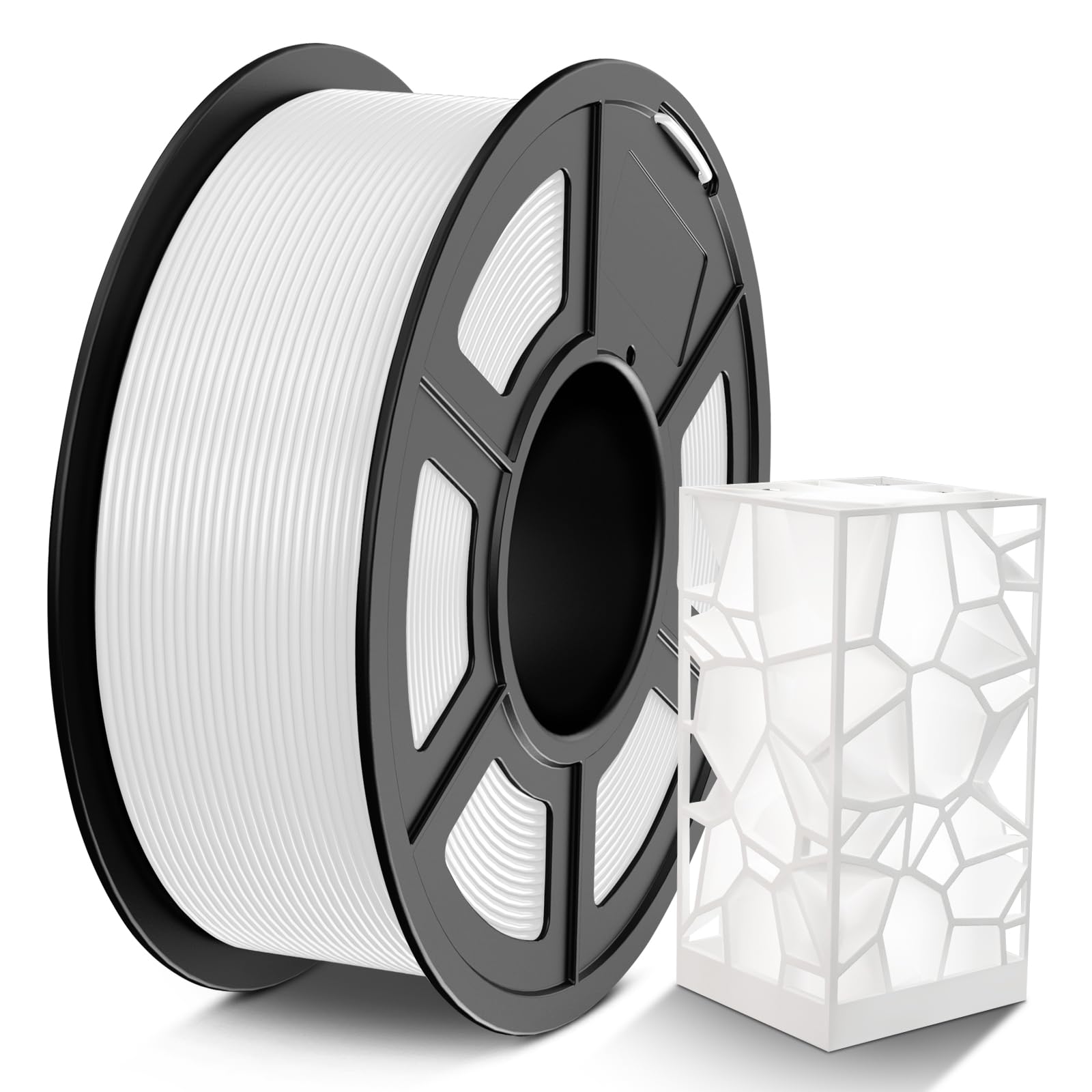 đ» TECBEARS PETG Filament 1.75 mm WeiĂ | StĂ€rker ZĂ€higkeit PETG 3D Drucker Filament Angebot bei HelloDeals