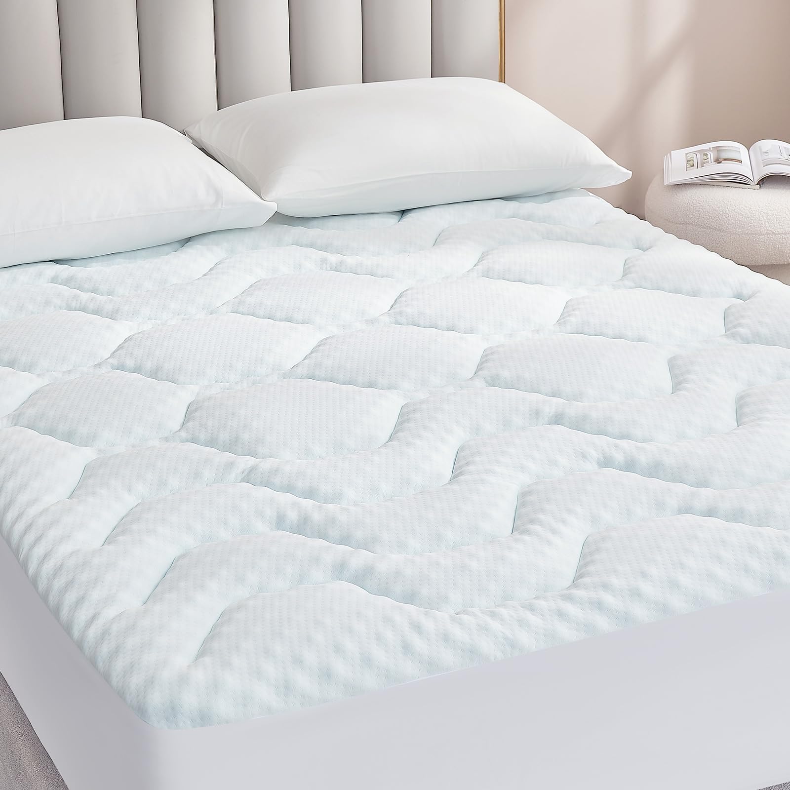 🌟 Super Angebot: EHEYCIGA Gel Topper 160x200cm - Memory Foam Matratzen Topper Angebot bei HelloDeals