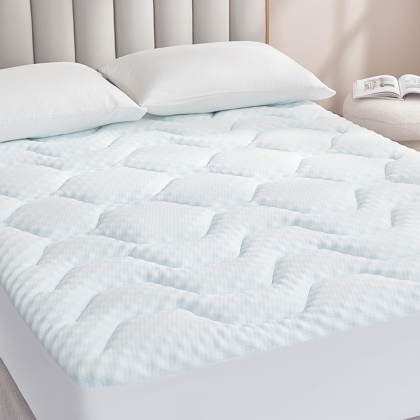EHEYCIGA Gel Topper 90x190cm - Matratzen Topper mit Memory Foam Angebot bei HelloDeals