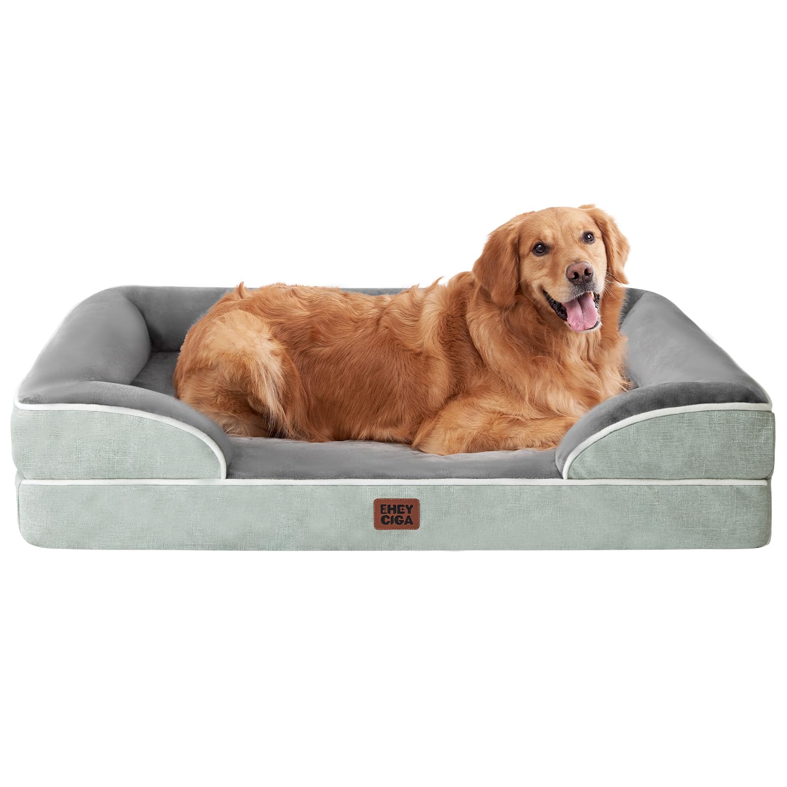 đ¶ EHEYCIGA OrthopĂ€disches Hundebett Grosse Hunde, 104x69x15cm, Memory Foam Hundekorb MittelgroĂe Hunde đŸ Angebot bei HelloDeals