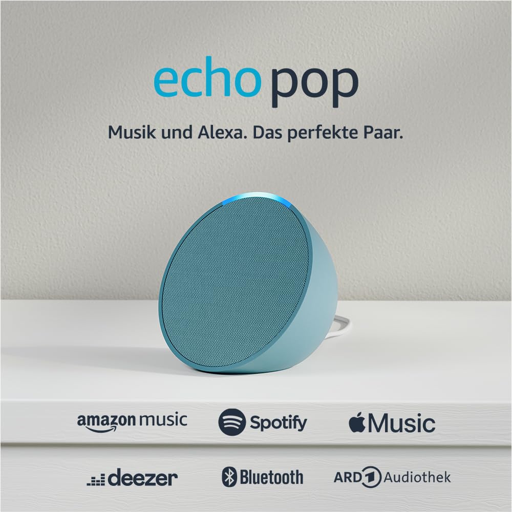 Angebot: Zertifiziert und generalüberholt Echo Pop 🎶🔊 | Kompakter Bluetooth-Lautsprecher mit Alexa Angebot bei HelloDeals