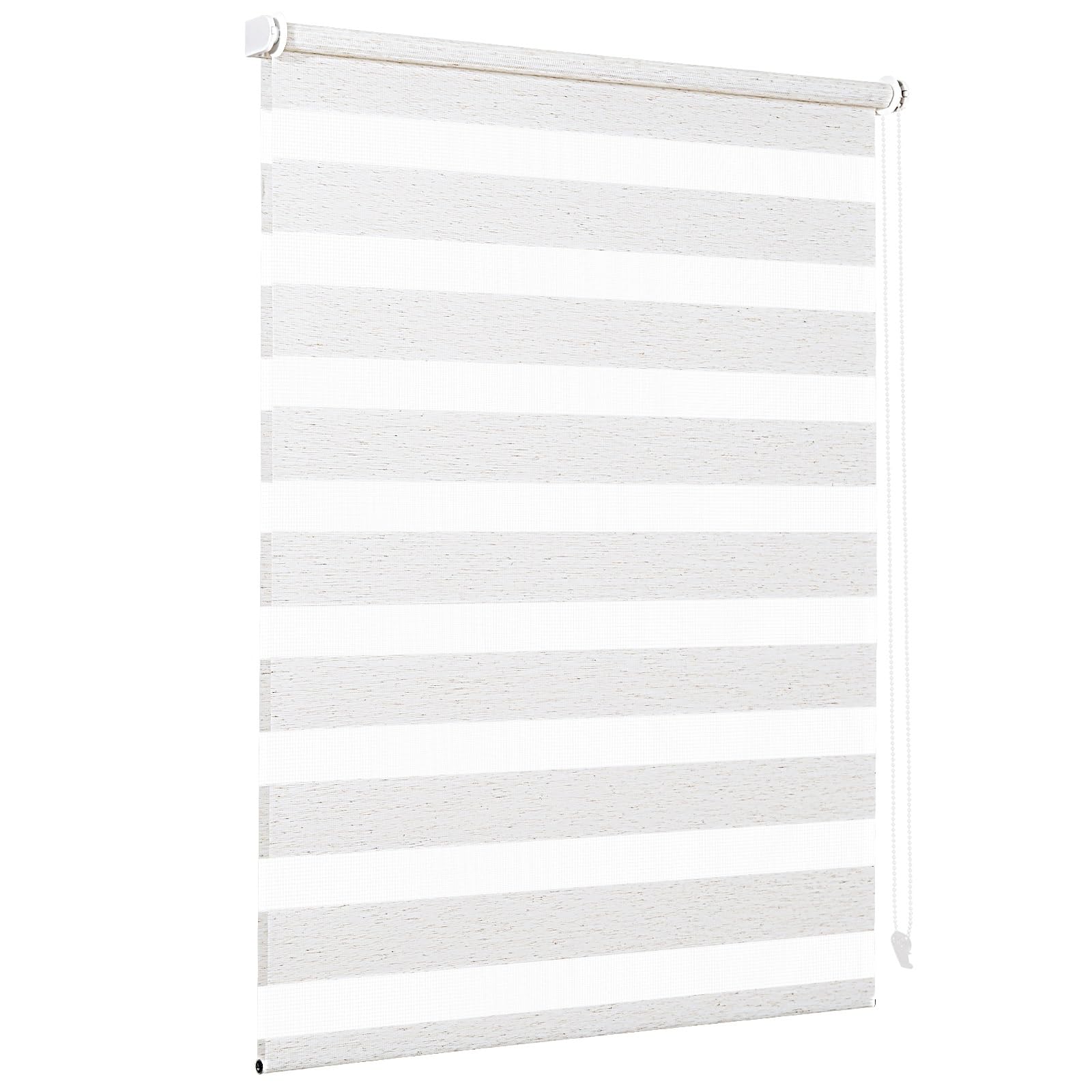 Sekey Doppelrollo Klemmfix ohne Bohren für Fenster, Doppelrollo 50 cm breit, Duo Rollo Jalousie Sonnenschutz Angebot bei HelloDeals