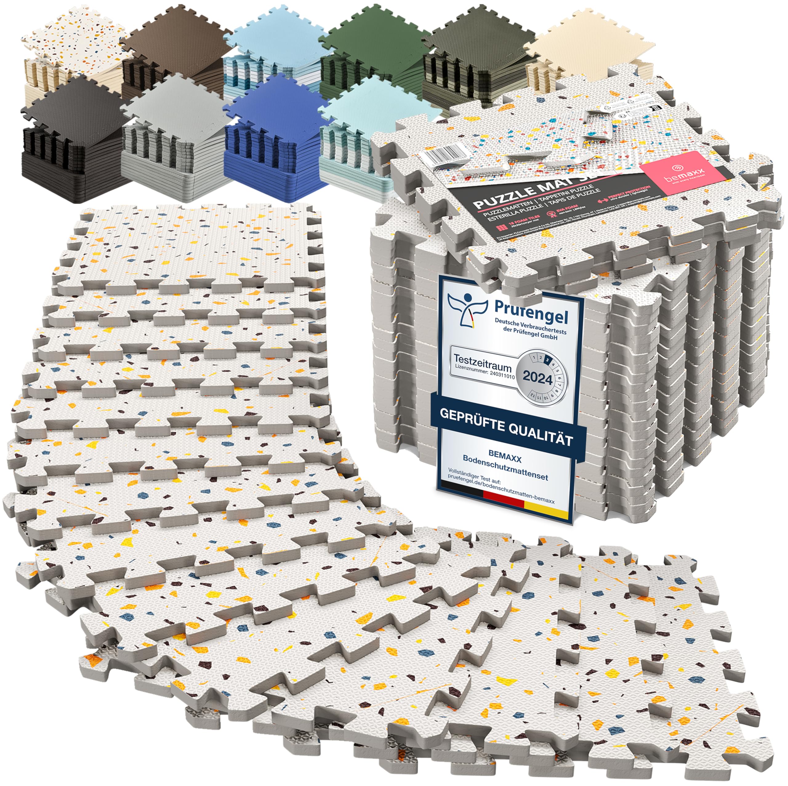 Schutzmatten Bodenschutzmatte Set Sportmatte Gymnastikmatte Puzzlematte đź§© Fitnessmatte Turnmatte Angebot bei HelloDeals