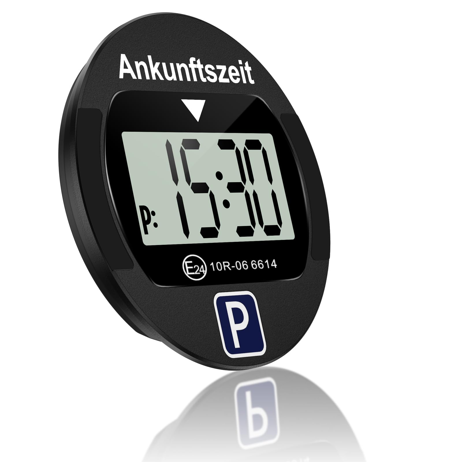 TEOV Elektronische Parkscheibe mit Zulassung KBA fürs Auto 🚗 - Digitale Parkuhr mit Nachtmodus und Taktungseinstellung Angebot bei HelloDeals