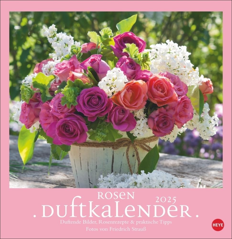 🌹📅 Rosenduftkalender 2025: Duftender Posterkalender für die Wand 🌹🌟 Angebot bei HelloDeals