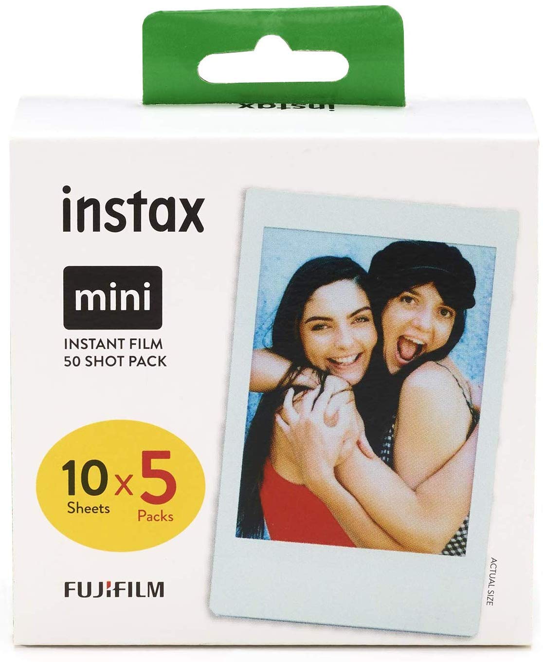 📸 INSTAX Mini Film Standard 5X10 Shots 50 shot, White border Angebot! 🎉 Angebot bei HelloDeals