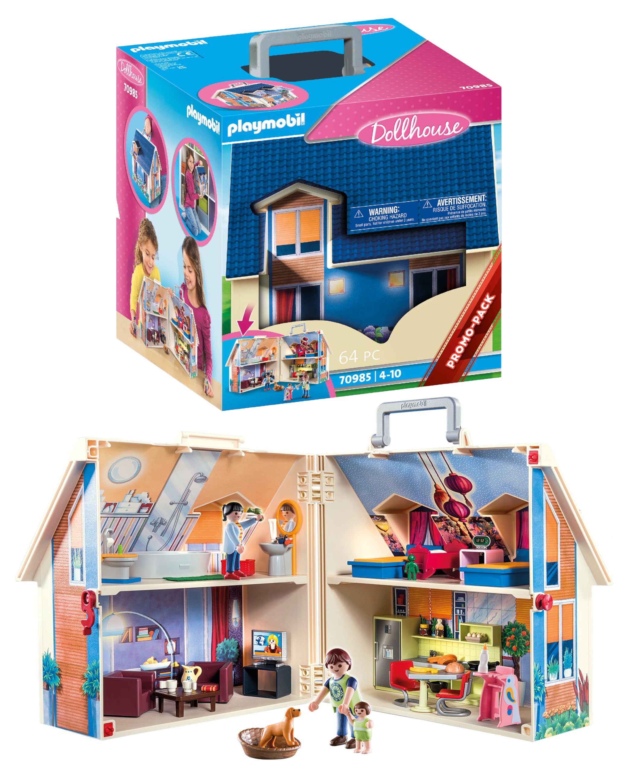 PLAYMOBIL Mitnehm-Puppenhaus | Spielzeug für Kinder ab 4 Jahren ✨ Angebot bei HelloDeals