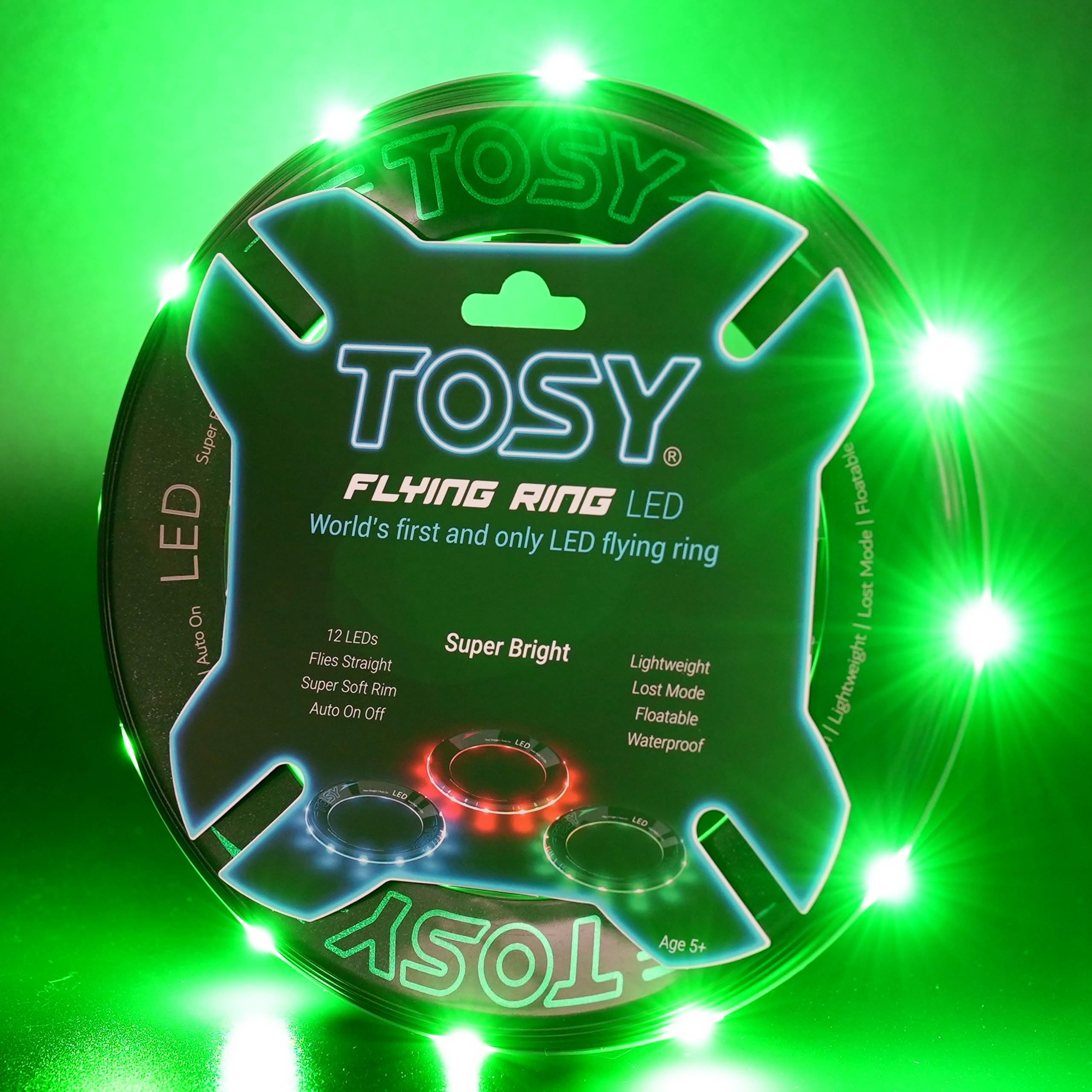 TOSY Fliegender Ring mit 12 LEDs 🌟🎁 Angebot bei HelloDeals