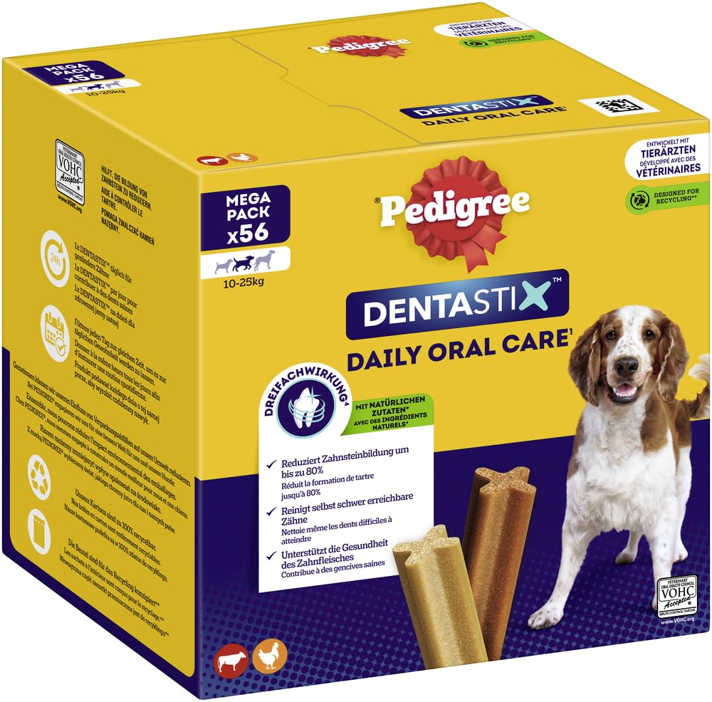 🐶🦴 Pedigree DentaStix Hundesnack für mittelgroße Hunde - Deal des Tages! 🦷 Angebot bei HelloDeals