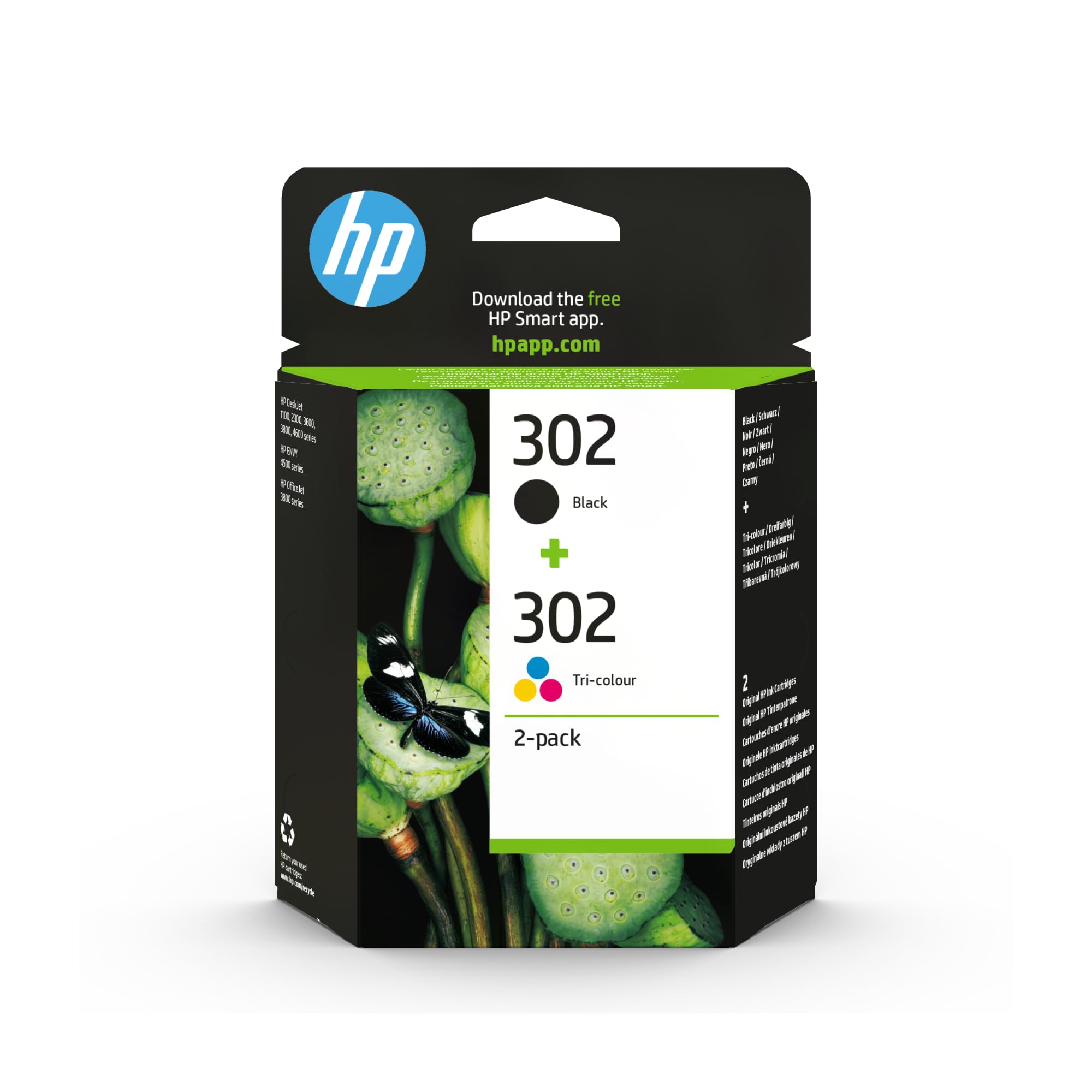 Angebot: HP 302 (X4D37AE) Original Druckerpatronen 🖨️🌈 Angebot bei HelloDeals