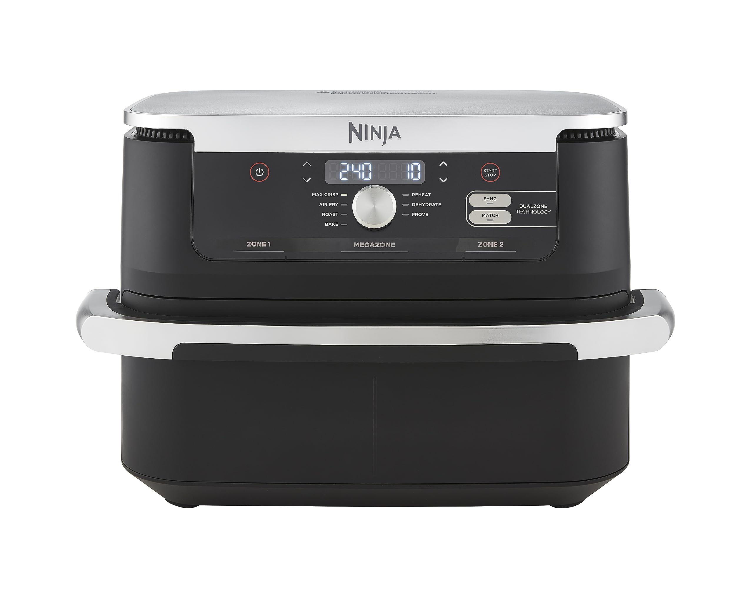 🔥 Ninja Foodi FlexDrawer Dual Zone Heißluftfritteuse 🍟🍗 7-in-1 Schwarz AF500EU 10.4L - Deal Angebot bei HelloDeals