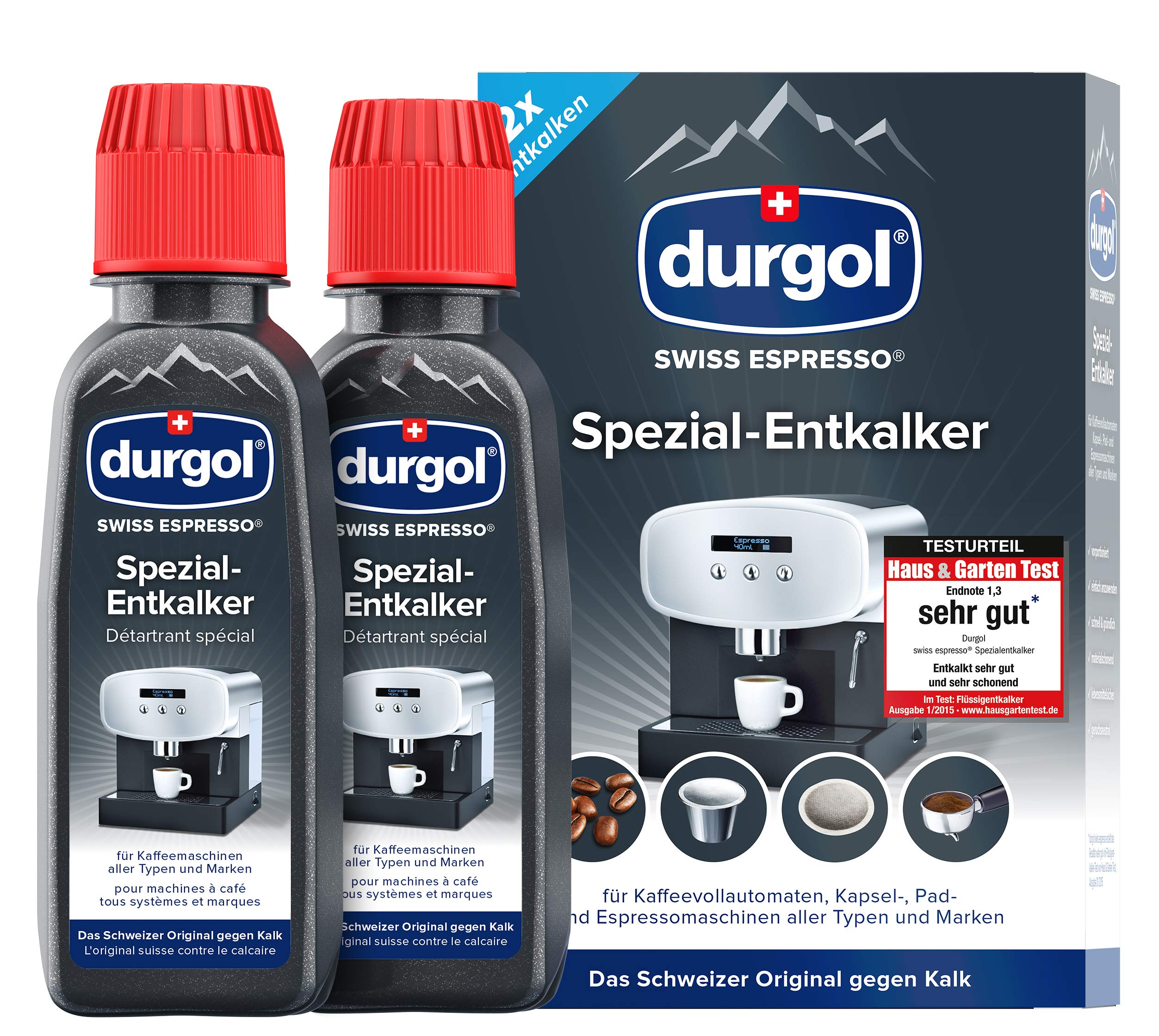 🔥 Angebot: durgol swiss espresso Spezial-Entkalker - Kalkentferner für Kaffeemaschinen 🚀 Angebot bei HelloDeals