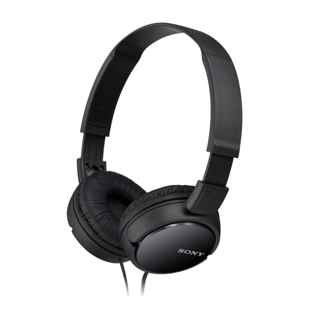 🎧 Sony MDR-ZX110 faltbarer Bügelkopfhörer, schwarz, 25 Schwarz Single 🎶 Angebot bei HelloDeals