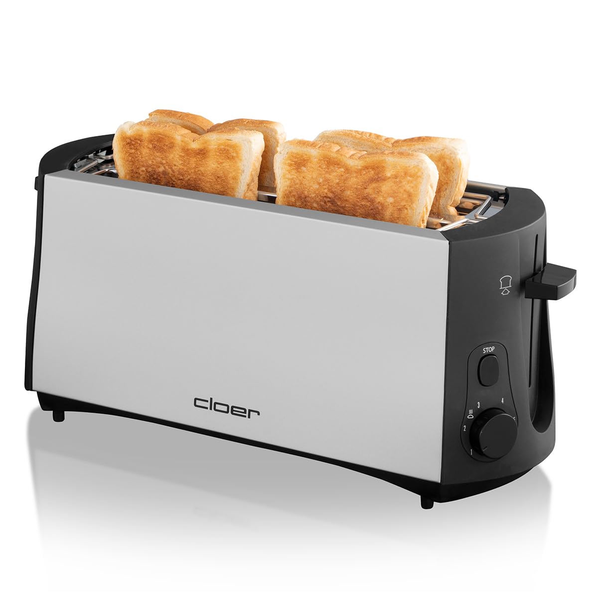 🔥 Angebot: Cloer 3710 Langschlitztoaster für 4 Toastscheiben 🍞 Angebot bei HelloDeals
