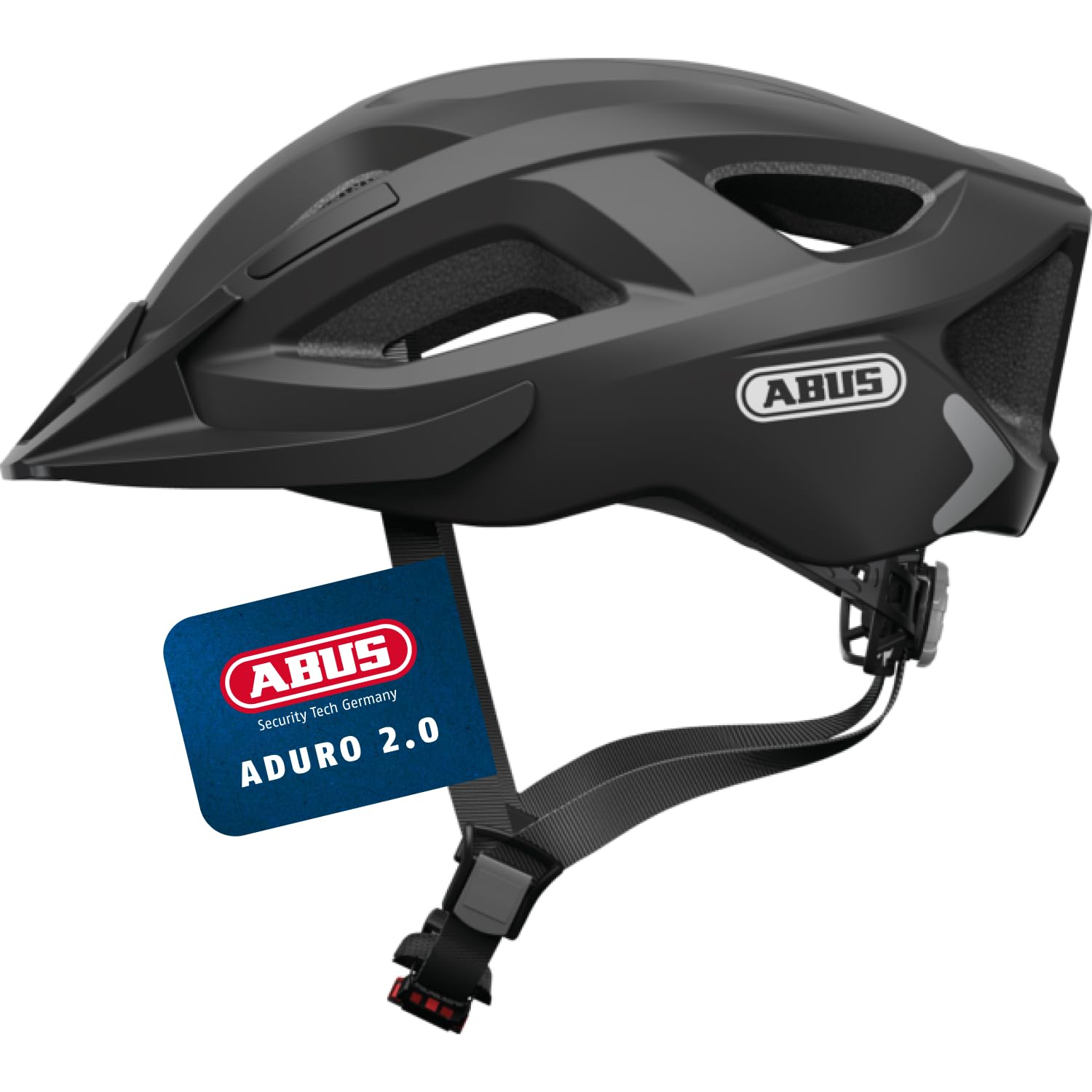 ABUS Stadthelm Aduro 2.0 🚲🌃 - Allround-Fahrradhelm mit Licht - Sportives Design Angebot bei HelloDeals