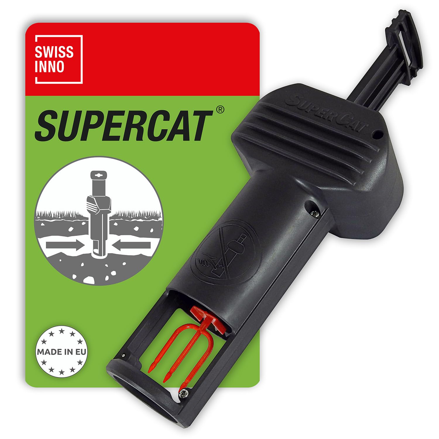 SWISSINNO Wühlmausfalle PRO SuperCat 🐭🪤 - Effiziente Schlagfalle gegen Feld- & Wühlmäuse! Angebot bei HelloDeals