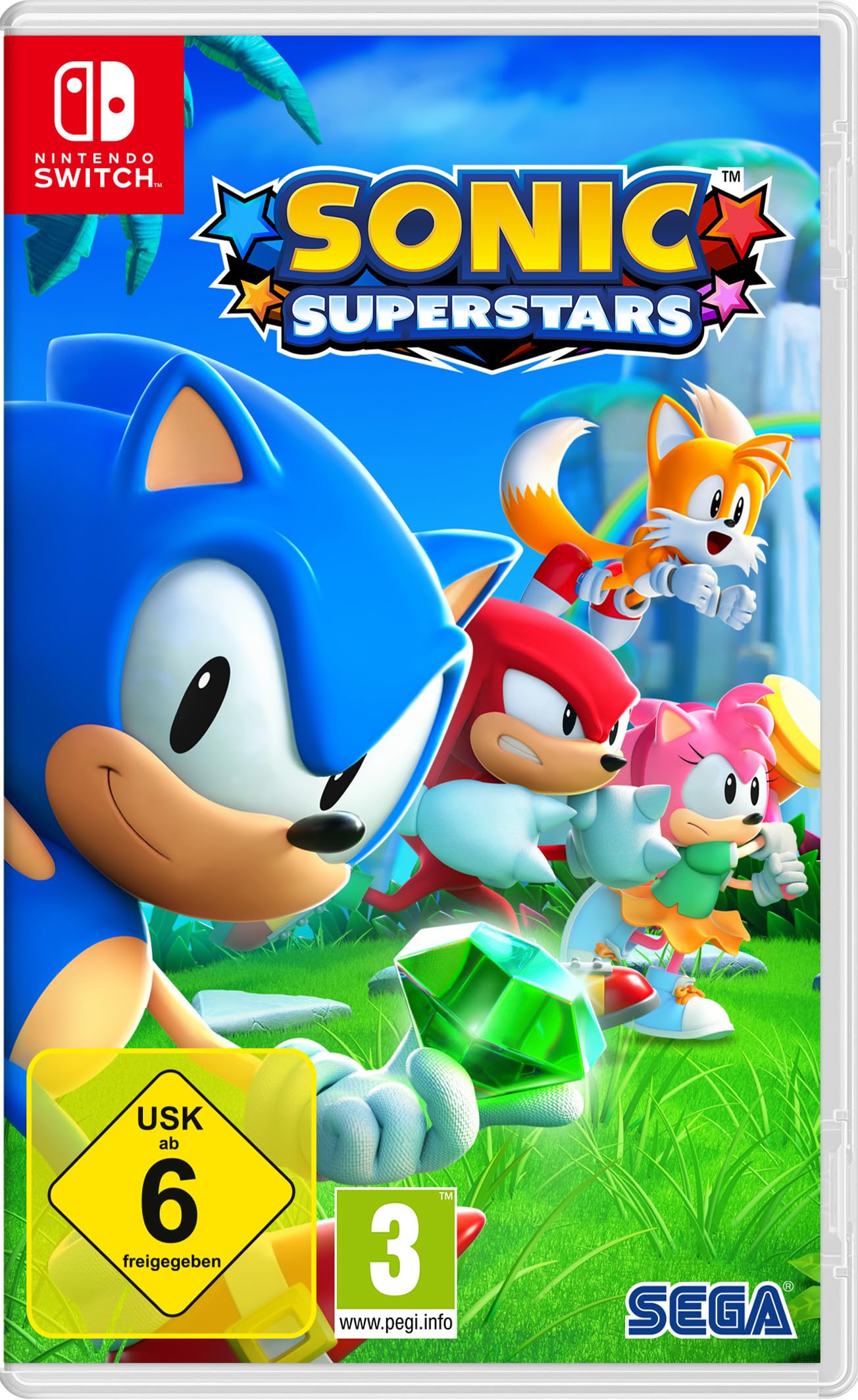 Sonic Superstars 🌟🎮 Nintendo Switch Standard-Angebot! Angebot bei HelloDeals