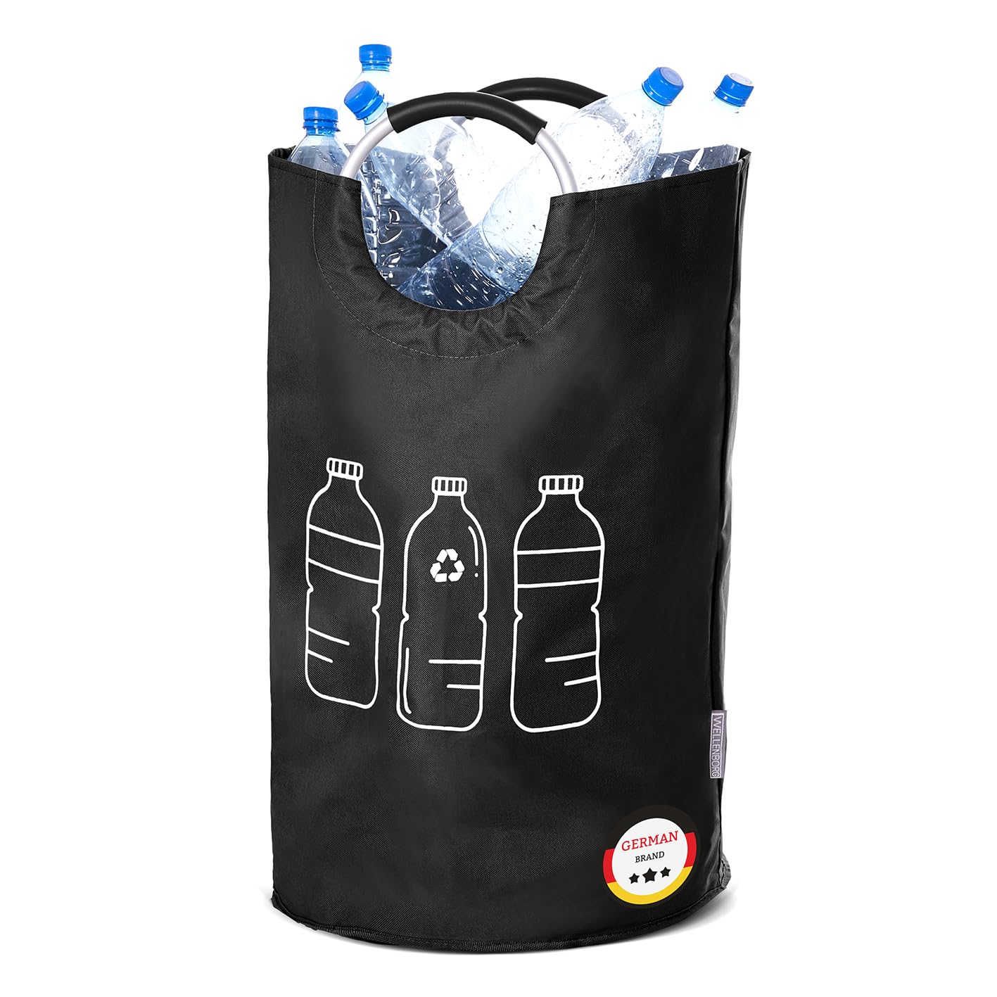 đ WELLENBORGÂź Faltbarer Pfandflaschen-SammelbehĂ€lter faltbar Schwarz đ Angebot bei HelloDeals