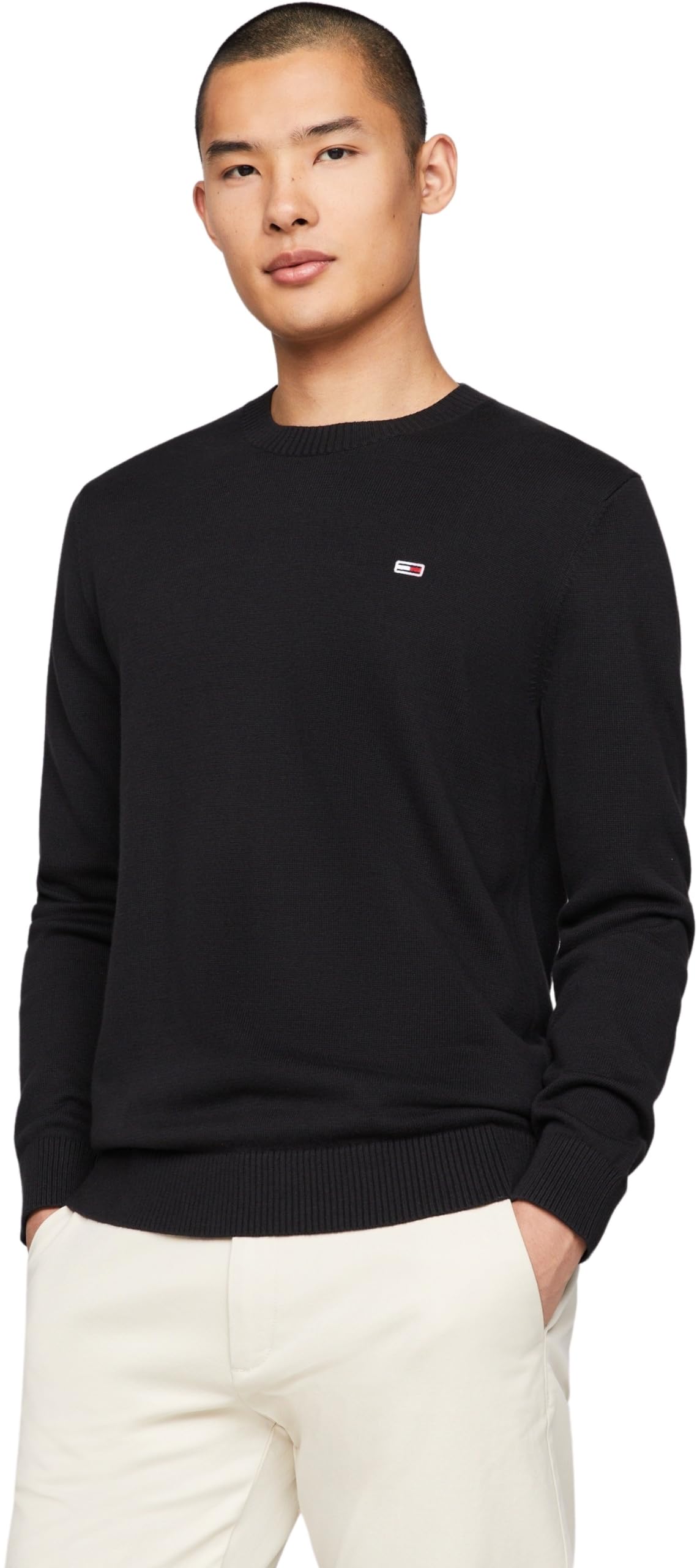 Tommy Jeans Herren Pullover XXL Black (Black) 🔥👕 Angebot bei HelloDeals