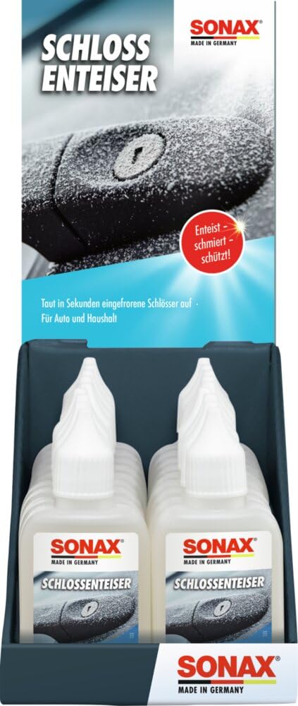 🔒🔑 SONAX SchlossEnteiser Thekendisplay (50 ml) - Rostschutz & Enteisung 🚗❄️ Angebot bei HelloDeals