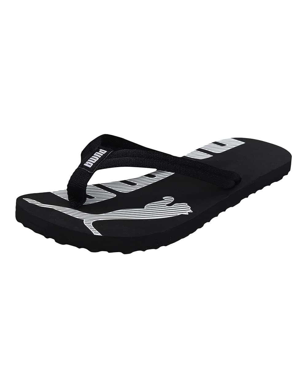 🔥 Super Angebot! PUMA Unisex Epic Flip V2 Sandalen 42 EU Schwarz Weiß Angebot bei HelloDeals