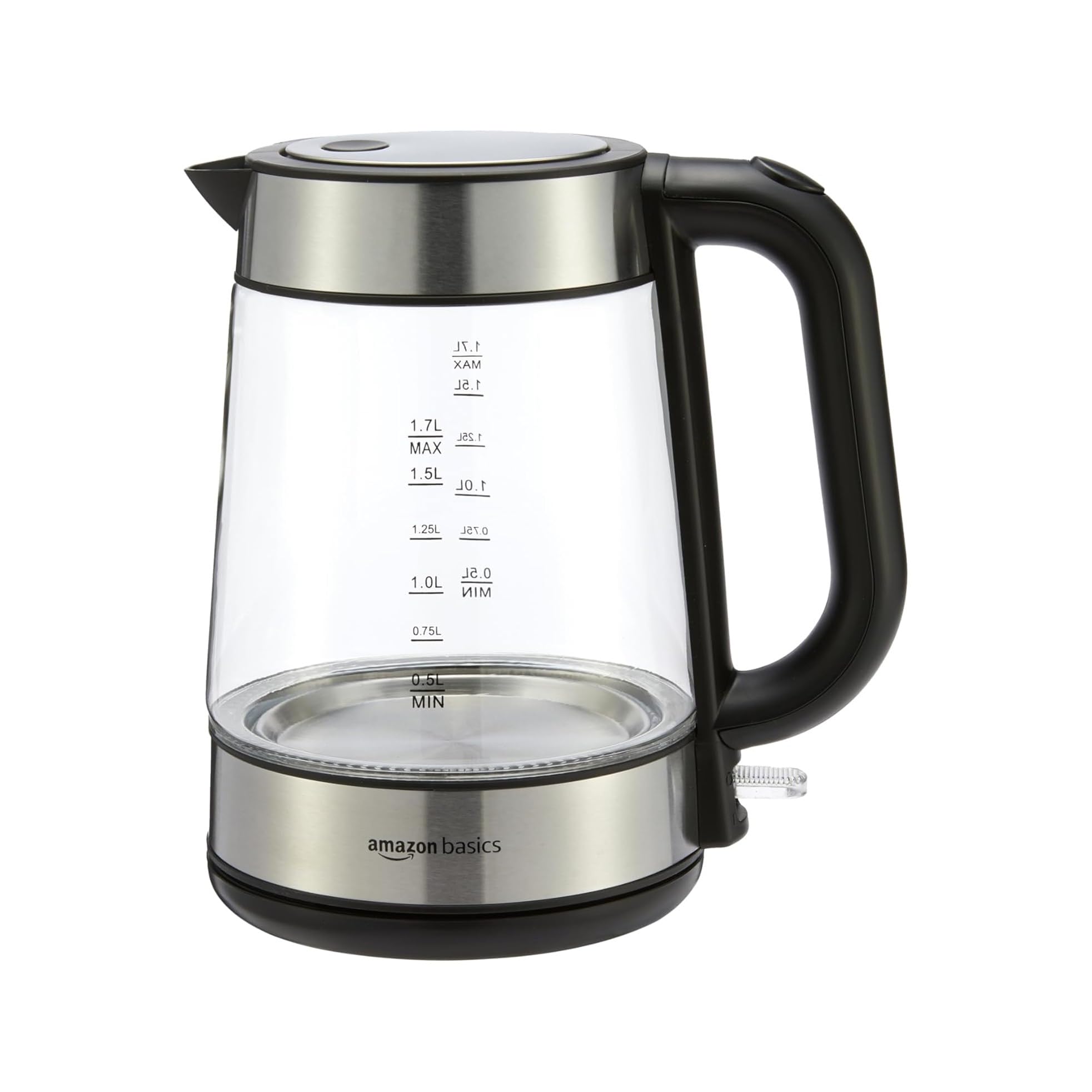 🔥 Deal des Tages! Amazon Basics Glas Wasserkocher 1,7l 2200W 🌿☕️ Angebot bei HelloDeals