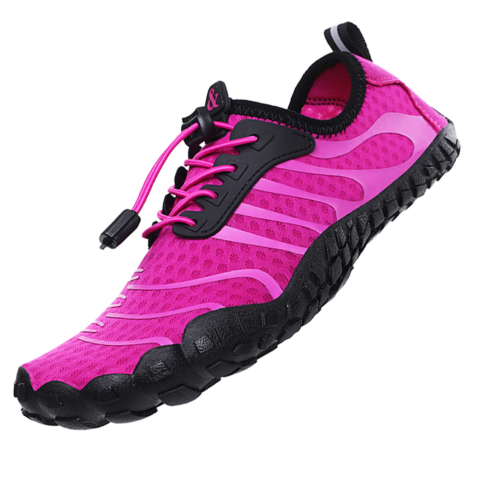 🌊🩴 Wasserschuhe Badeschuhe Damen Herren - Lila, 39EU Angebot bei HelloDeals