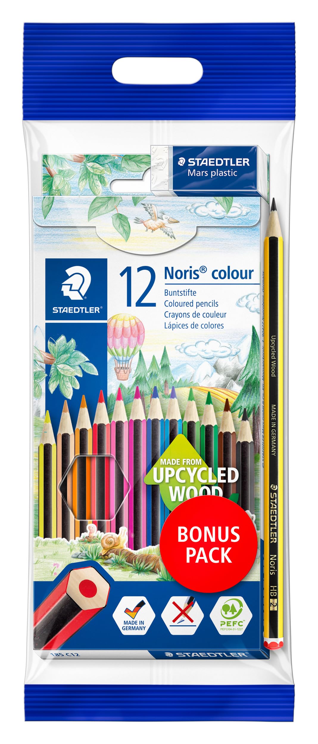 🌈 STAEDTLER Buntstifte Noris colour Set mit 12 brillanten Farben 🌟 Angebot bei HelloDeals
